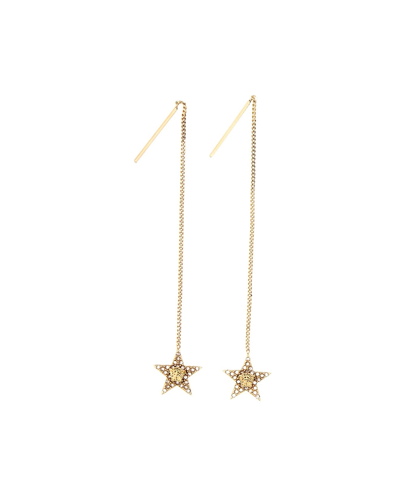 Versace Star Earrings - GOLD CRYSTAL