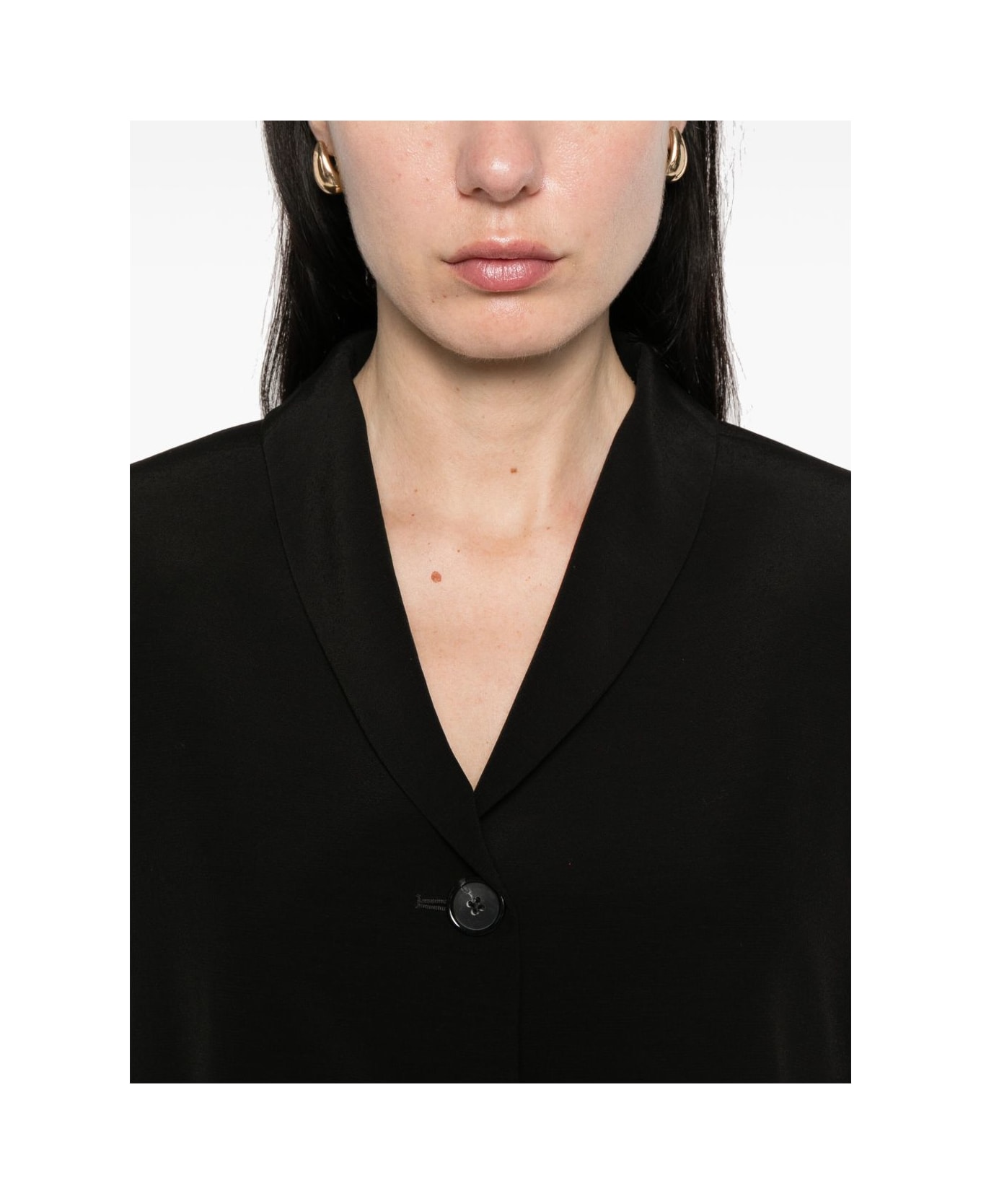 Totême Single-breasted Blazer Jacket - Black
