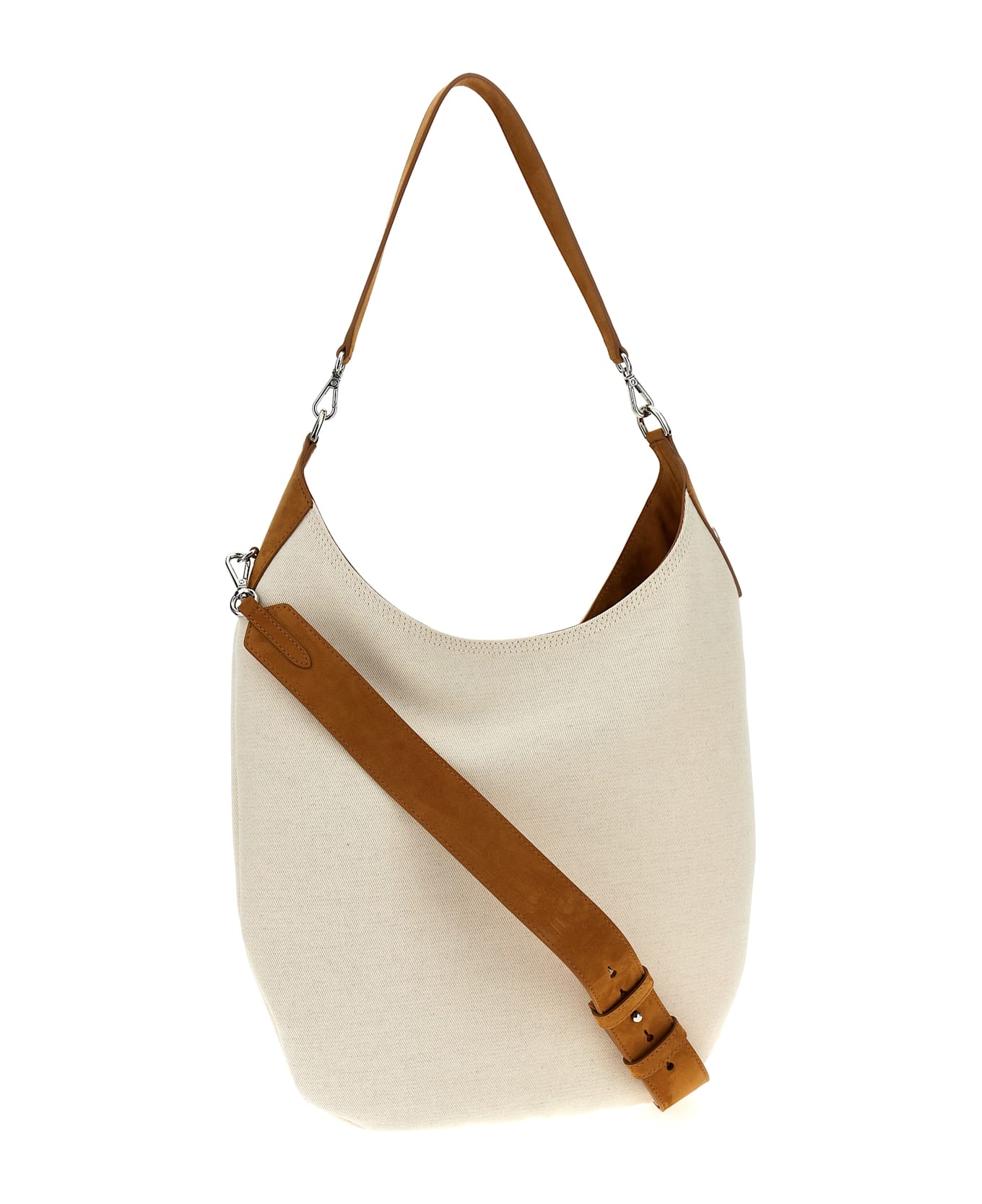Philosophy di Lorenzo Serafini Canvas Shoulder Bag - White