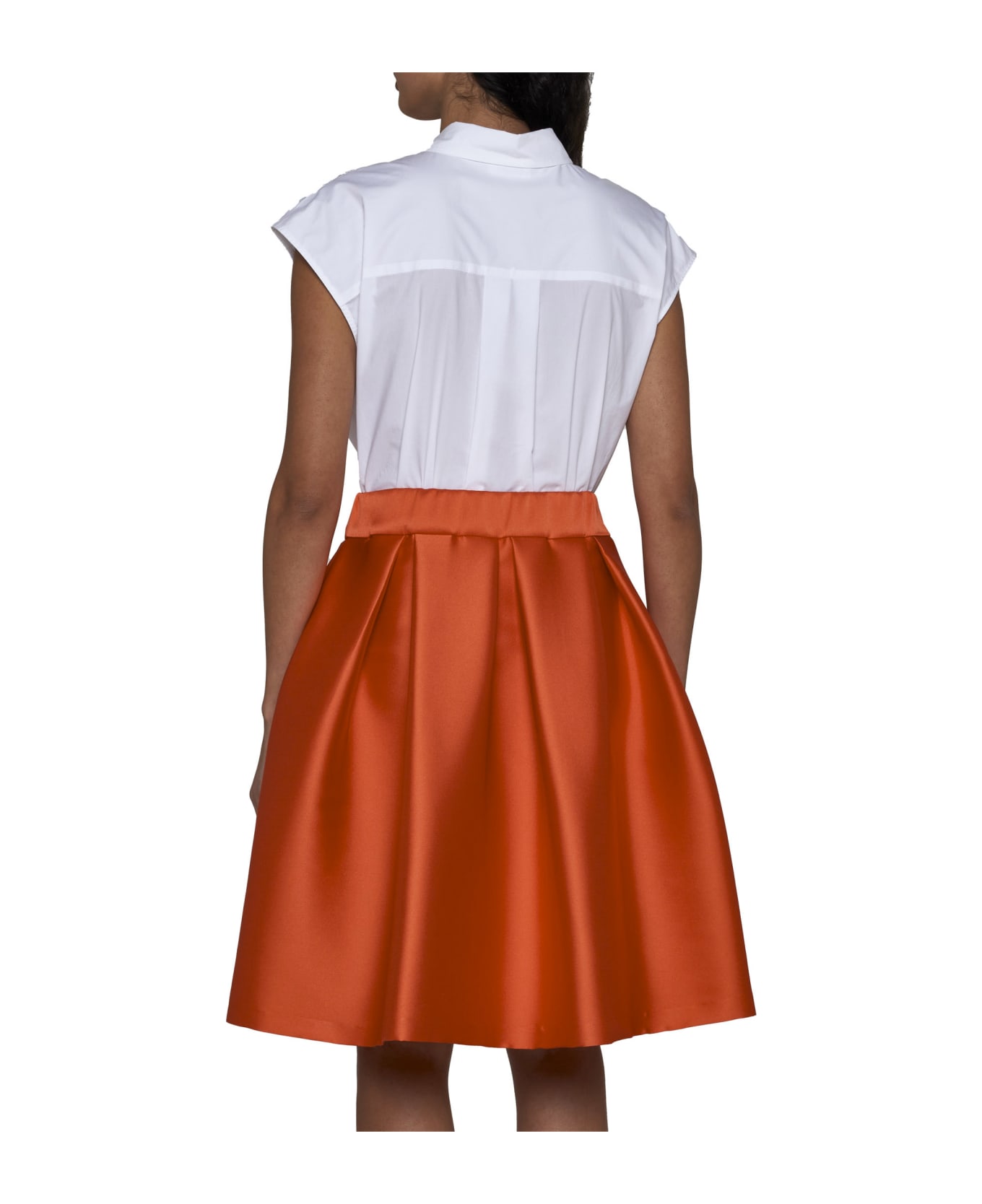 Parosh Skirt - Orange
