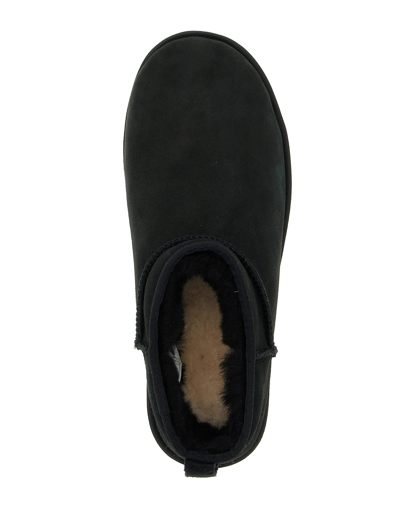 UGG 'classic Ultra Mini' Ankle Boots - Black  