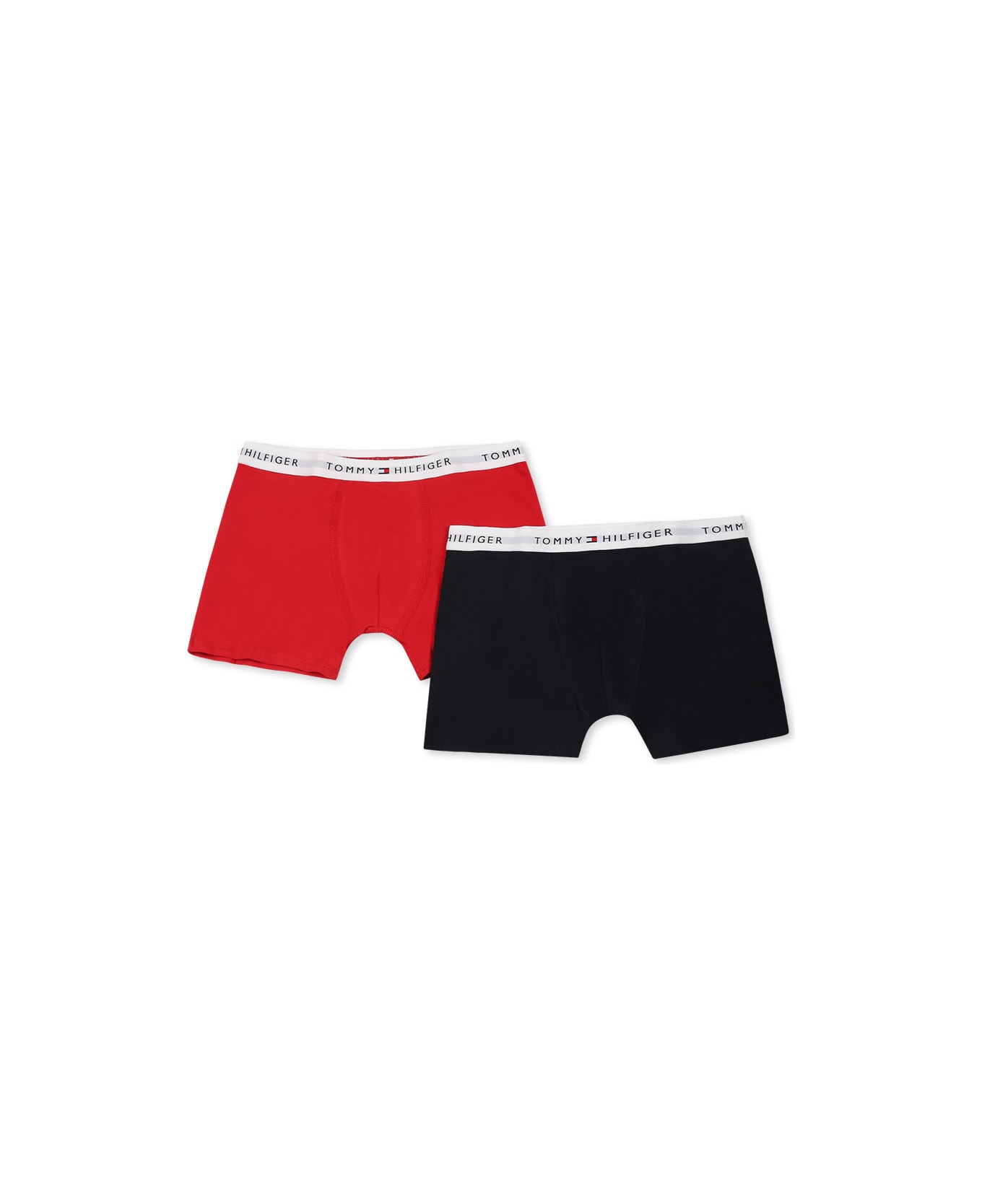 Tommy Hilfiger Multicolor Boxer Briefs Set For Boy With Logo - Multicolor