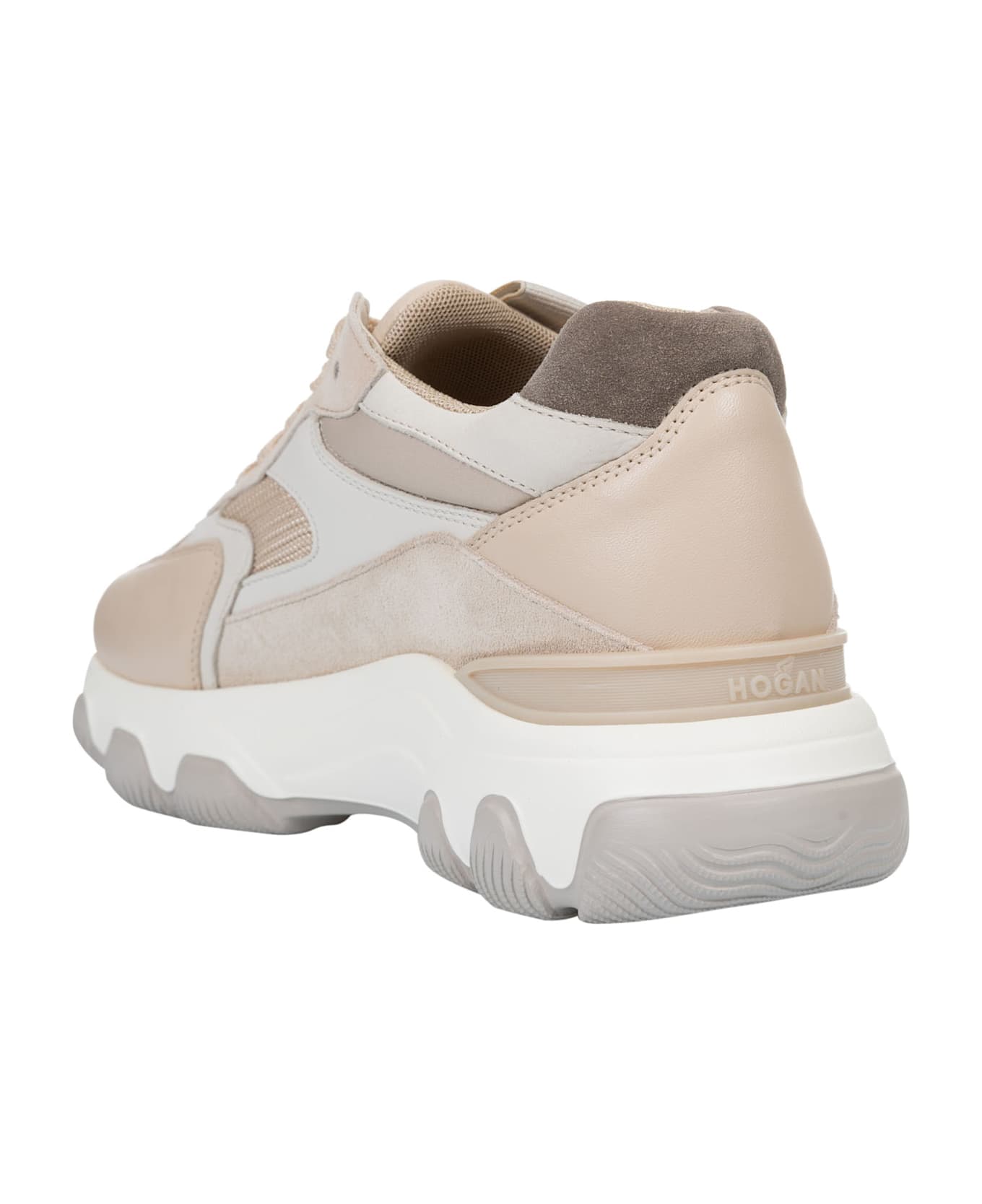 Hogan Mesh Paneled Runner Sneakers - Gal