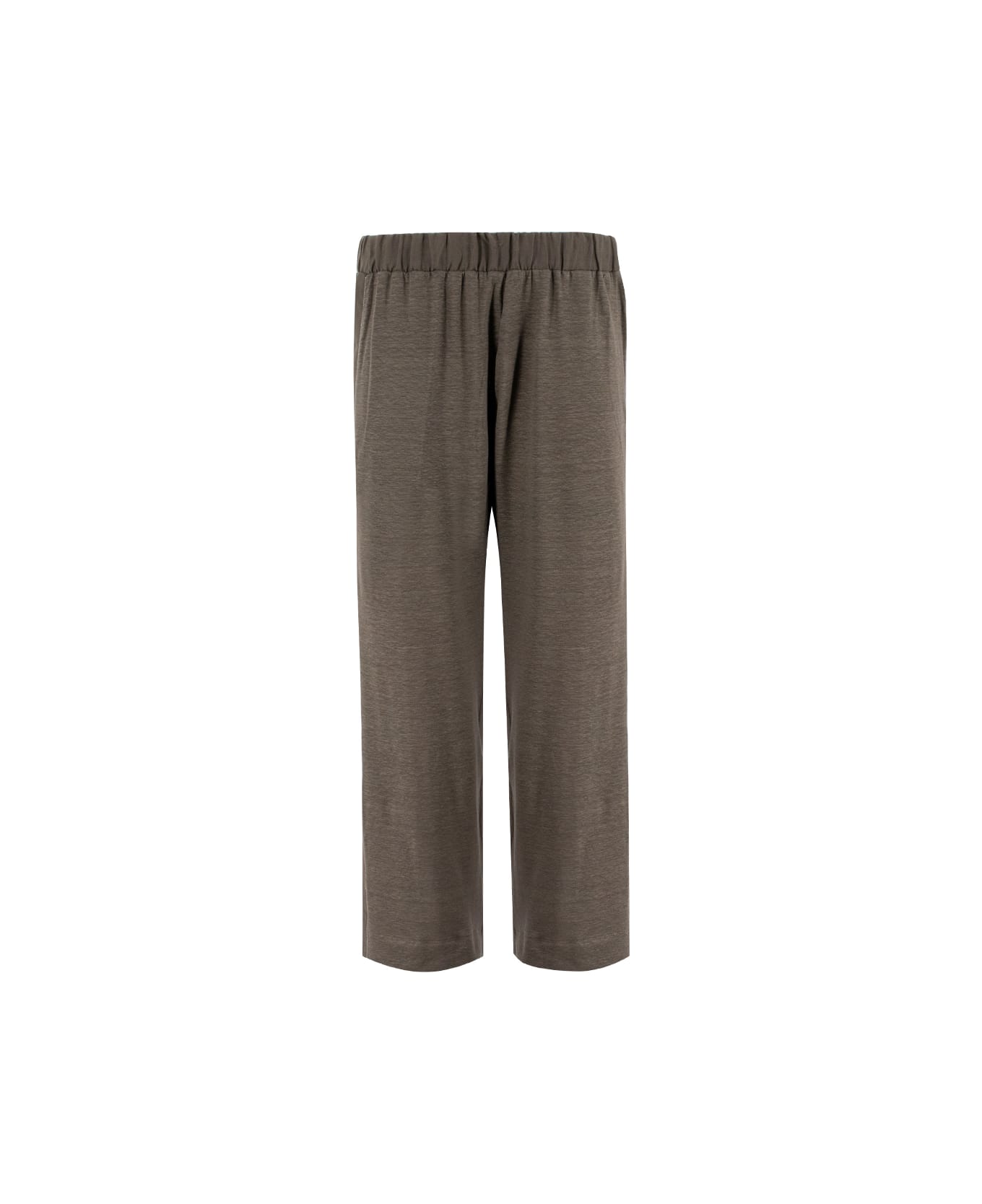 Le Tricot Perugia Trousers - BROWN