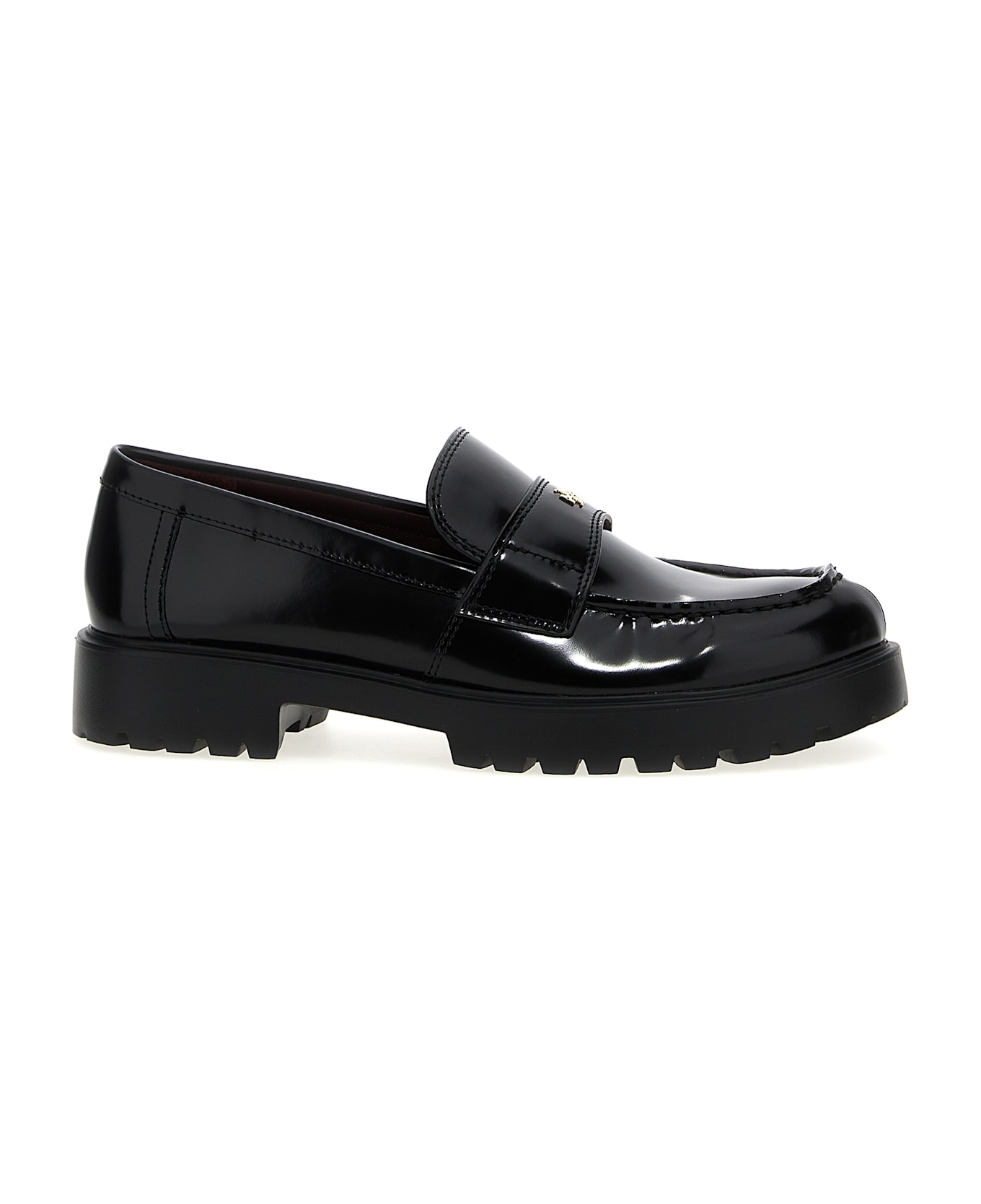 Tory Burch 'classic Lug' Loafers - Black  
