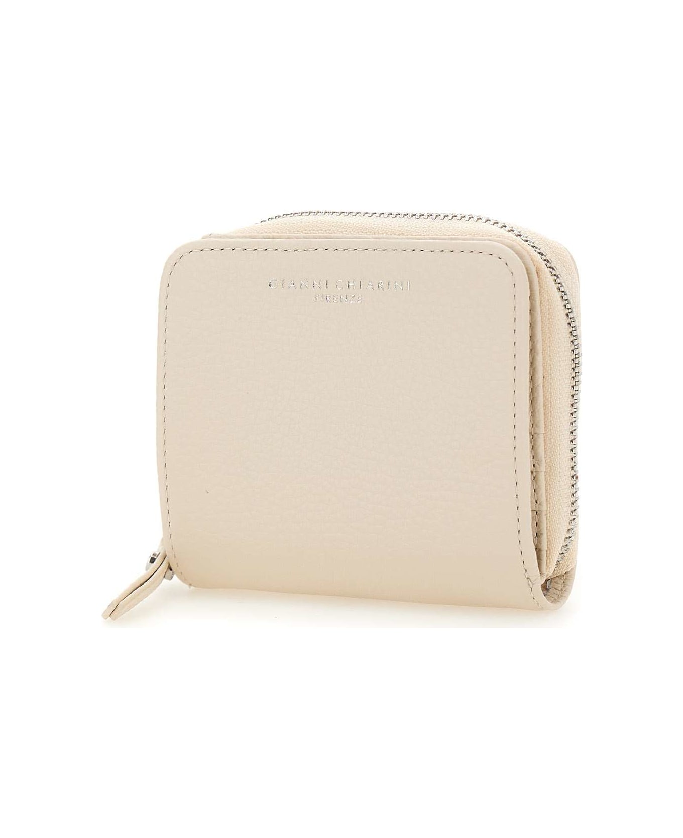 Gianni Chiarini Leather Wallet - WHITE