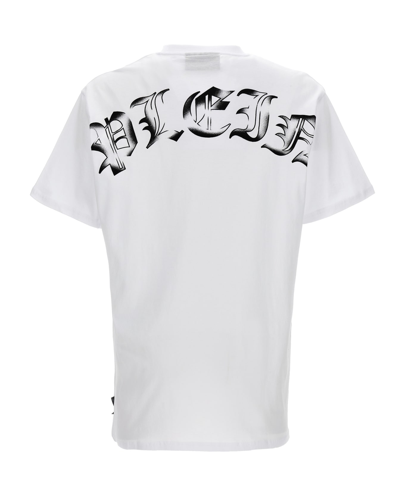 Philipp Plein 'gothic Plein' T-shirt - White/Black シャツ