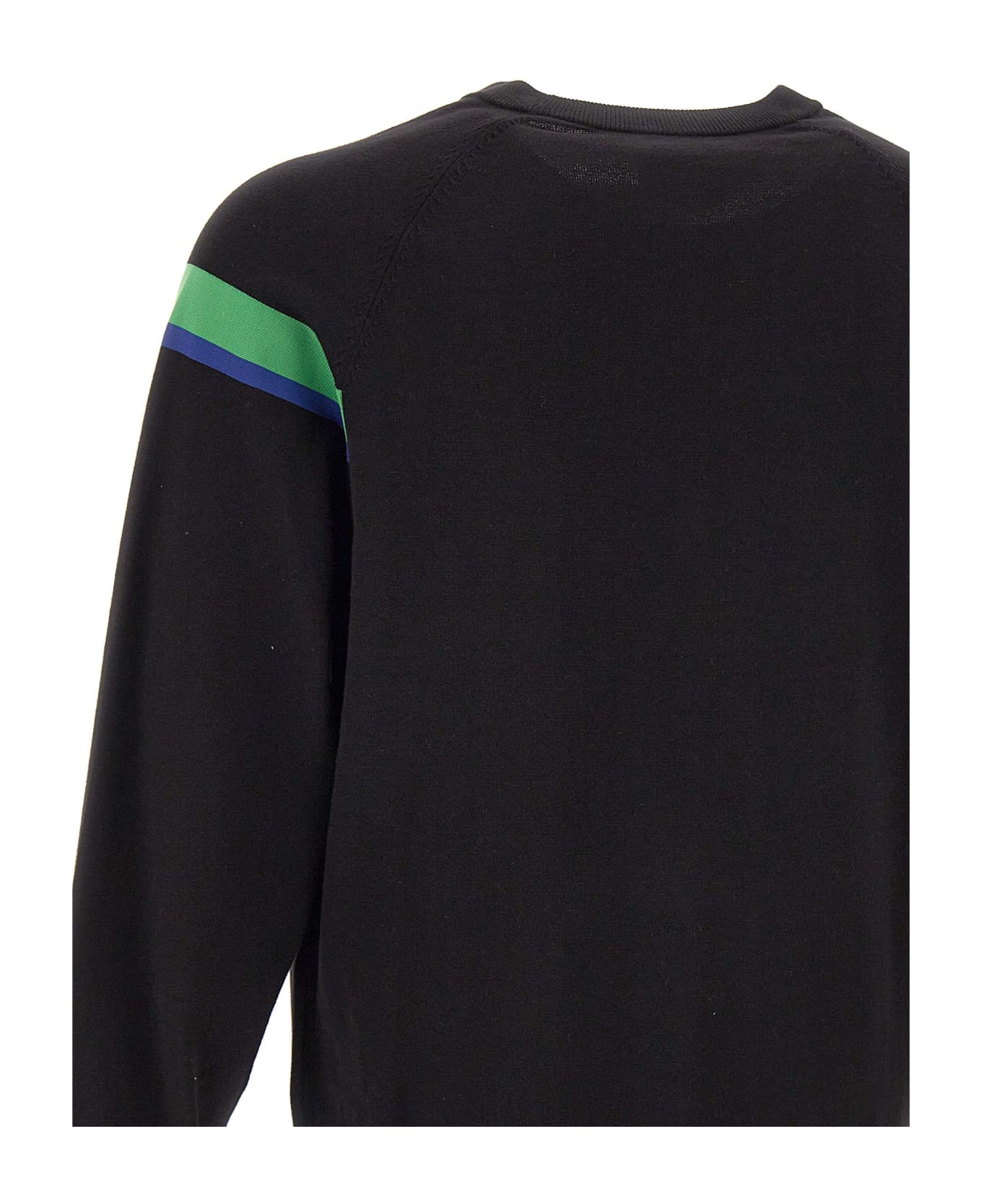 PS by Paul Smith Organic Cotton Sweater - BLACK ニットウェア