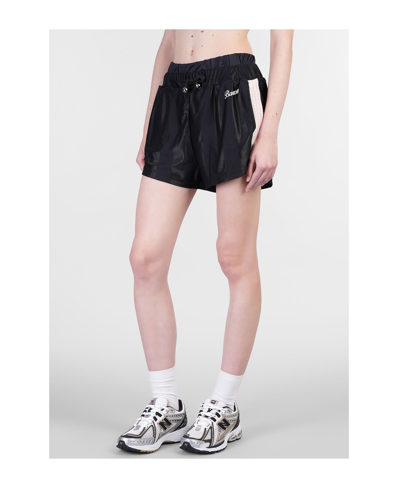 Barrow Shorts In Black Polyester - black