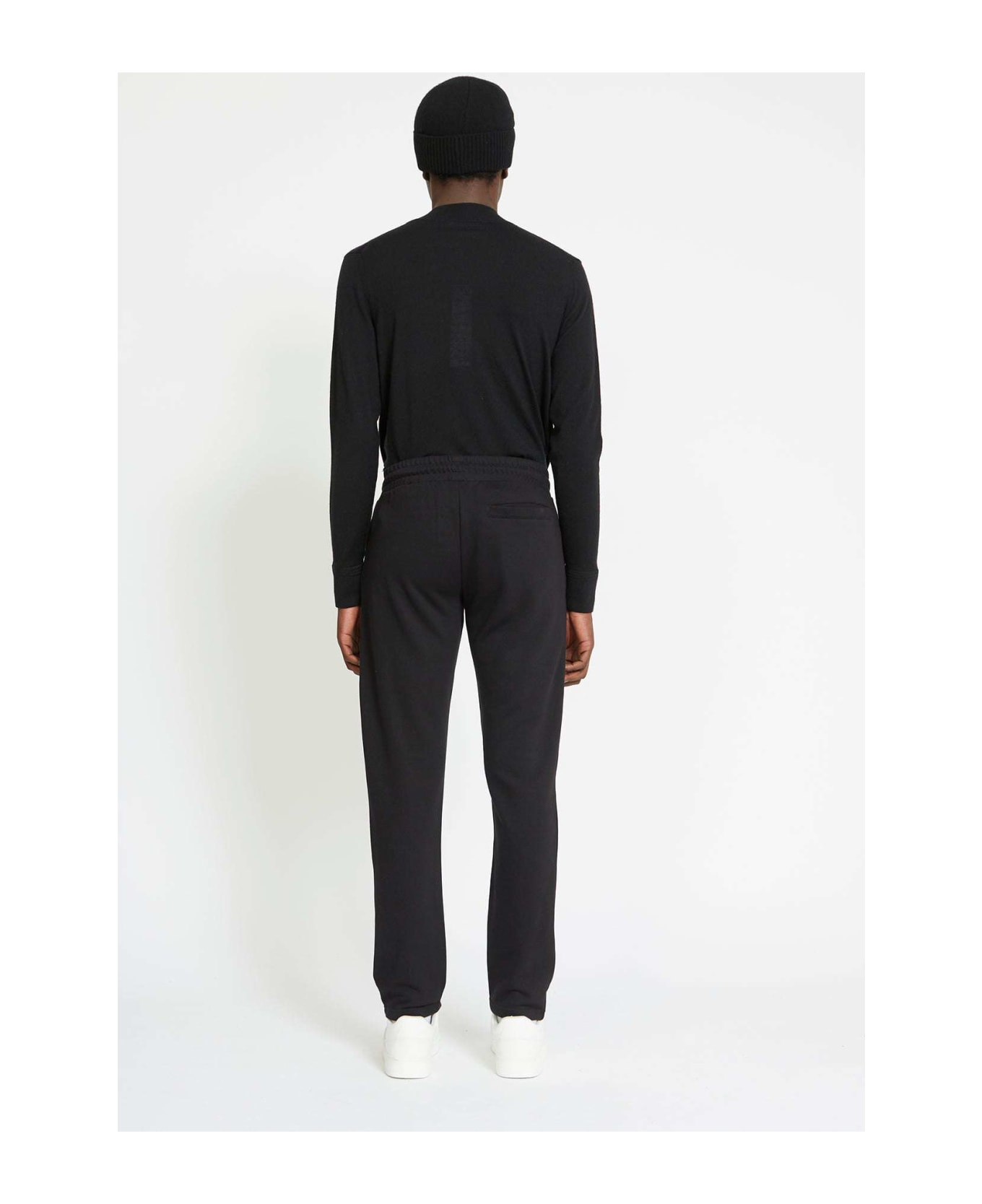 John Richmond Joggings Oants With Contrasting Logo On The Front - Nero ボトムス
