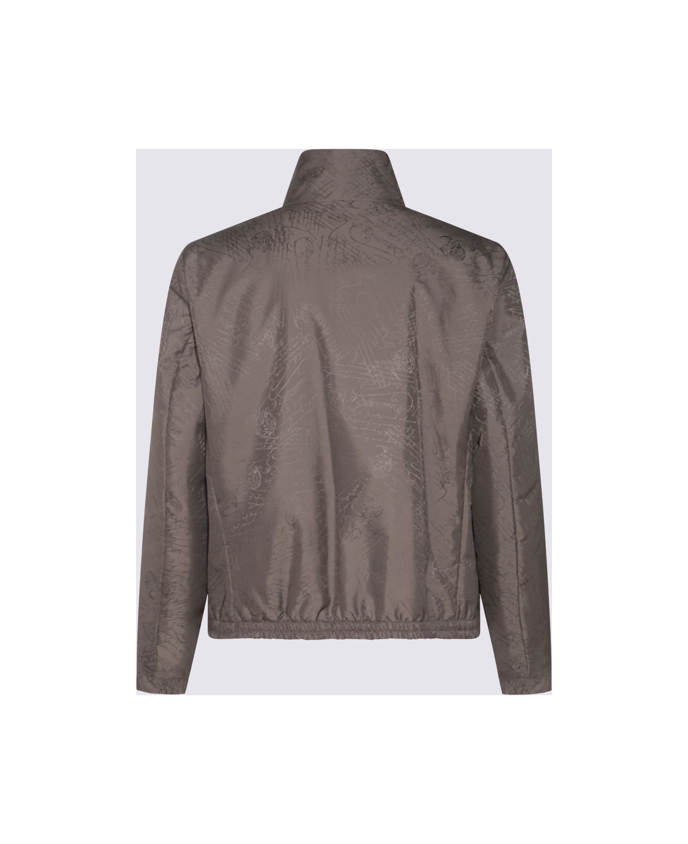 Berluti Dark Grey Casual Jacket - SEPIA