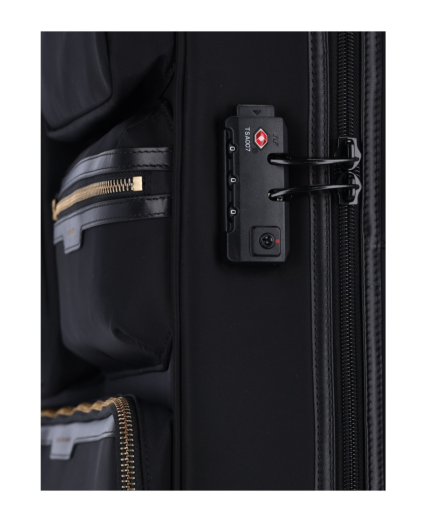 Anya Hindmarch "short-haul Trolley" Suitcase - Black  