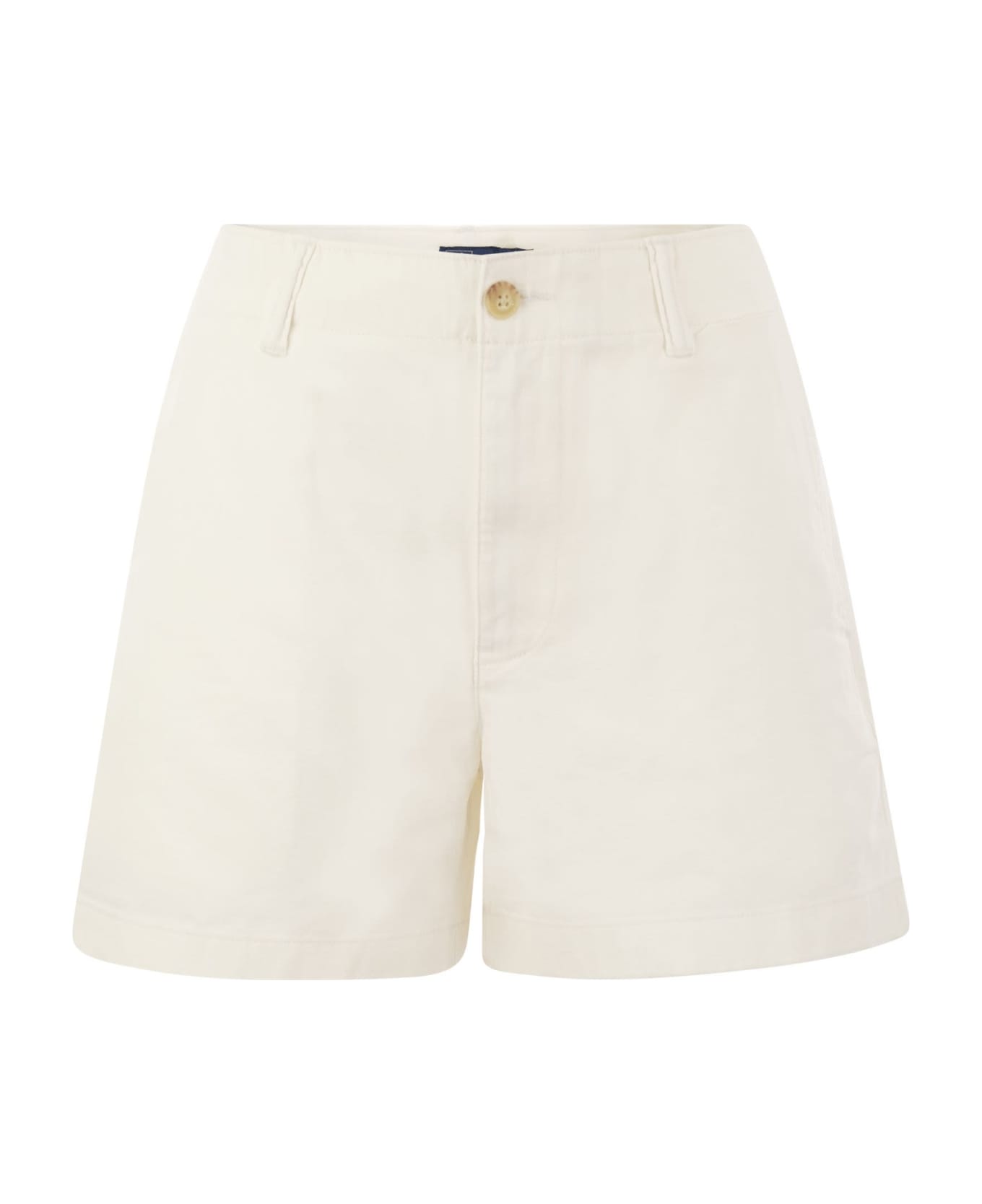 Polo Ralph Lauren Twill Chino Shorts - White