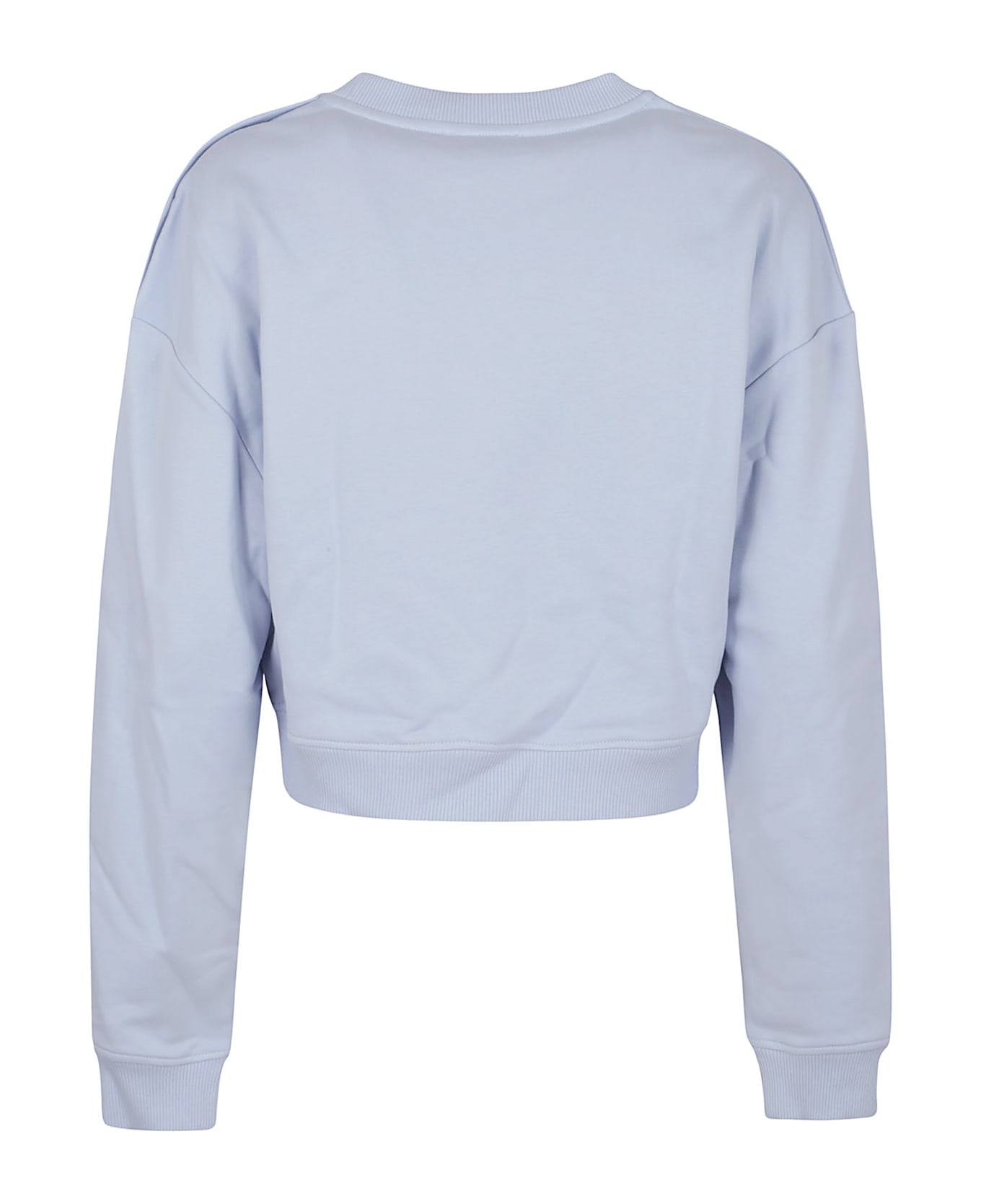 Balmain 3 Btns Printed Sweatshirt - Soy Bleu Pale Blanc