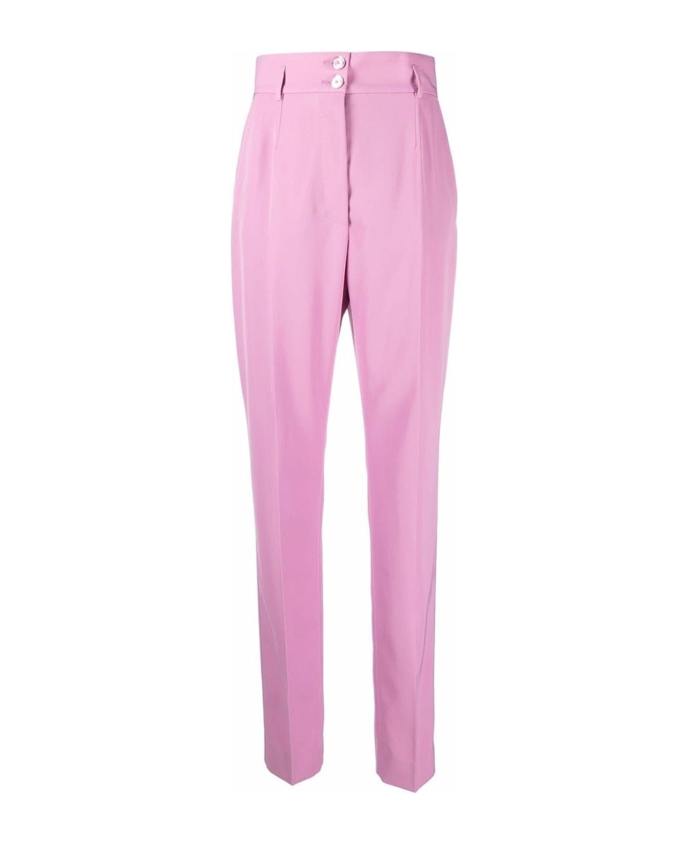 Dolce & Gabbana Classic Slim Fit Pants - Pink ボトムス