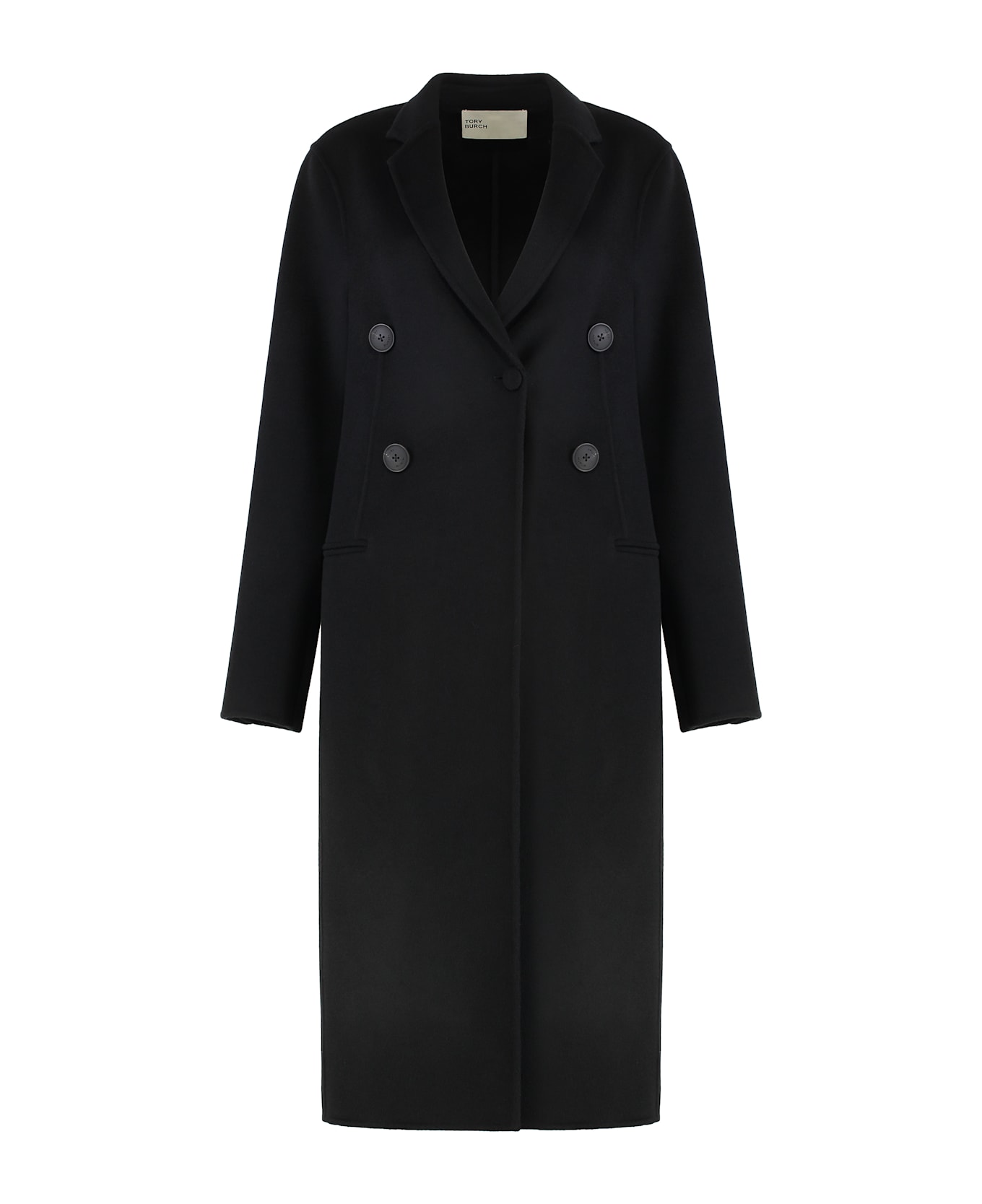 Tory Burch Wool Coat - black