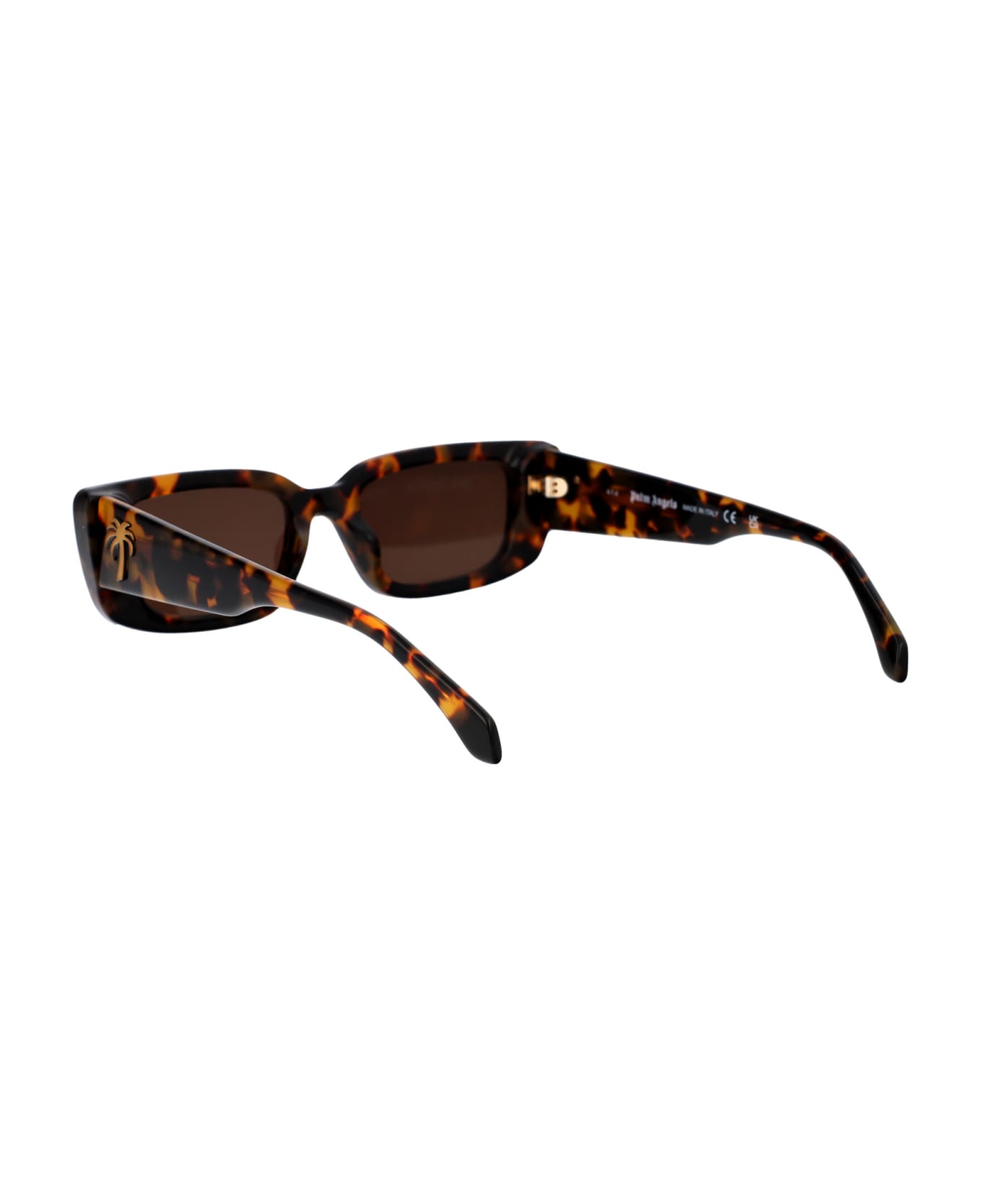 Palm Angels Yosemite Sunglasses - 6064 HAVANA サングラス