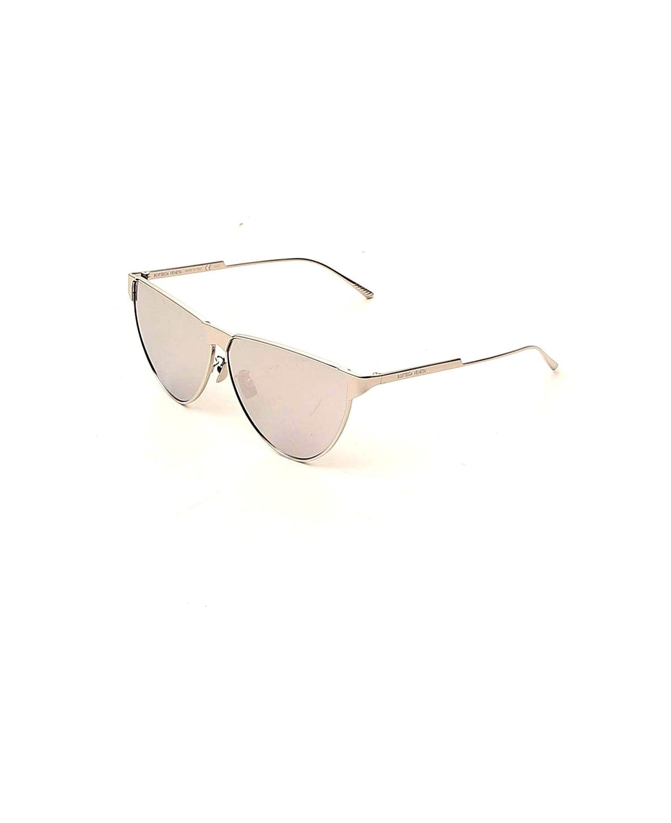 Bottega Veneta Aviator Sunglasses - SILVER