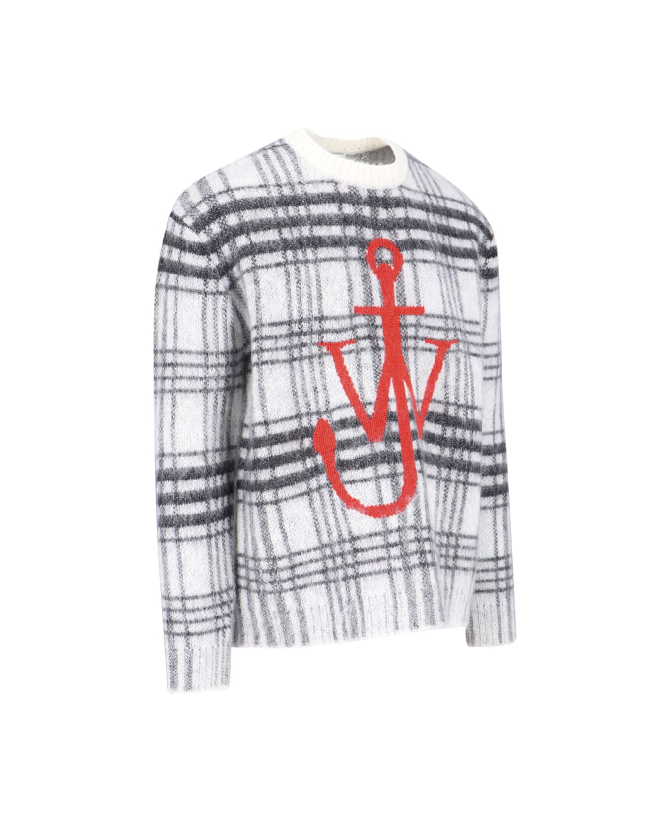 J.W. Anderson Logo Check Sweater - MultiColour