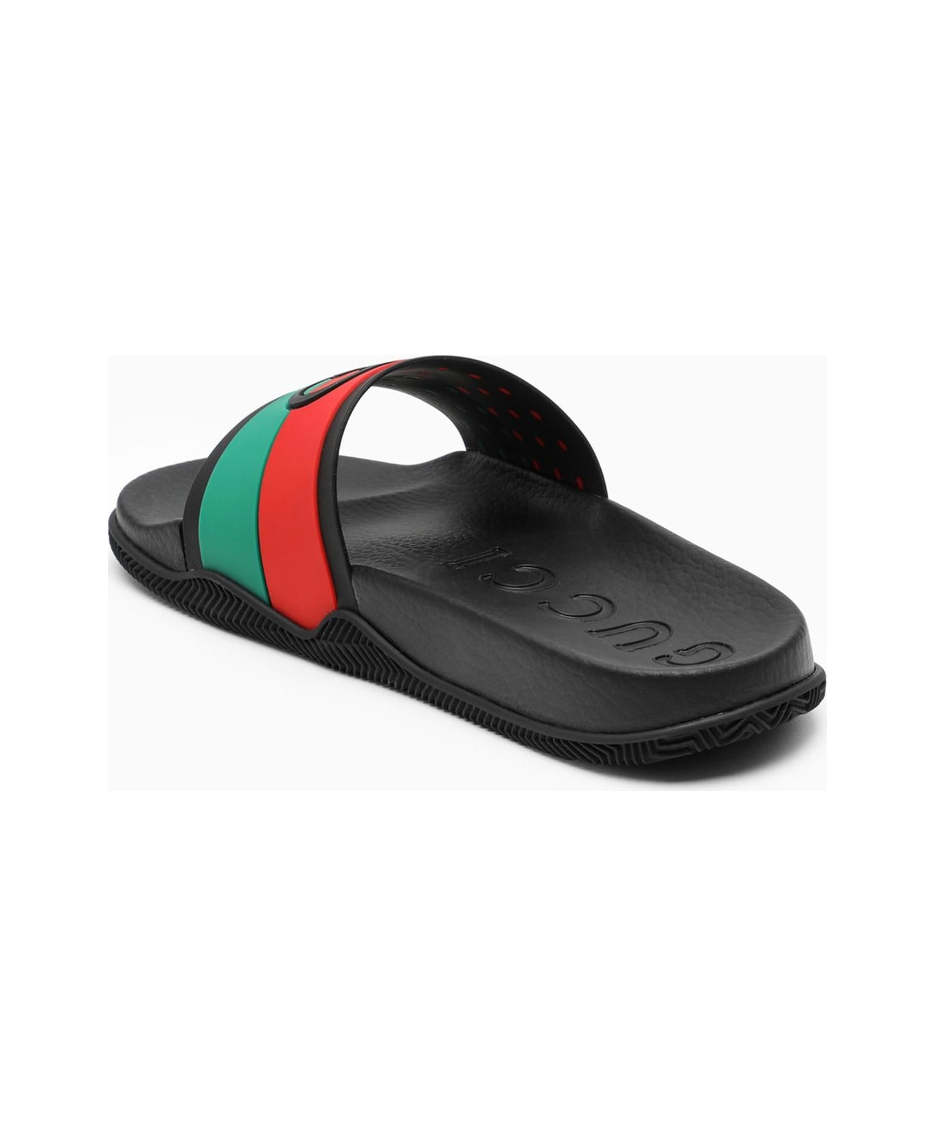 Gucci Multicolour Slider Sandals - Black その他各種シューズ