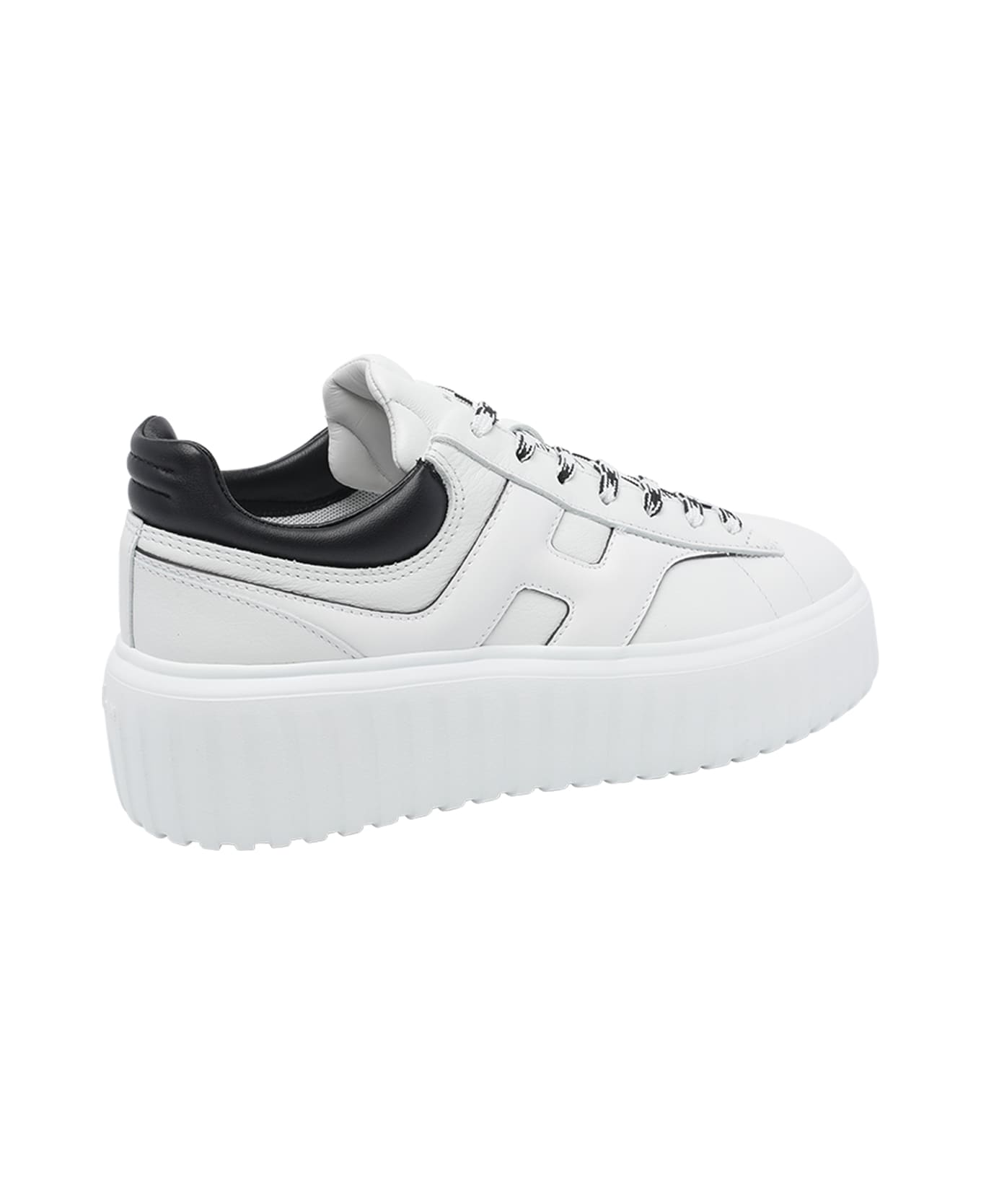 Hogan H-stripes Platform Sneakers - White