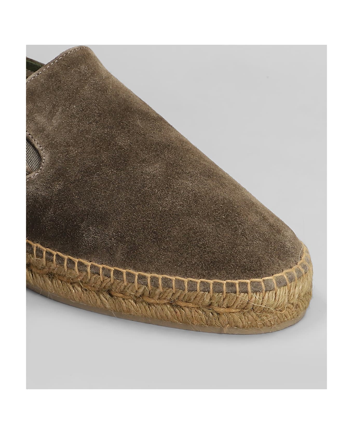 Castañer Joel T-186 Espadrilles In Brown Suede - BROWN