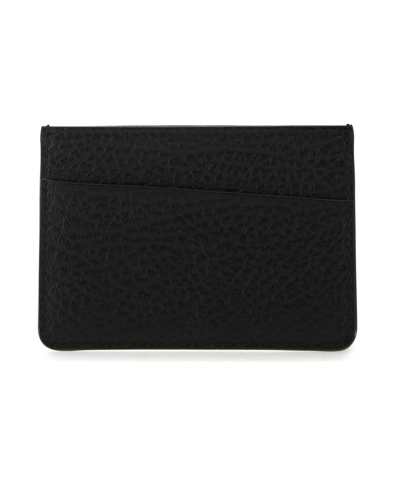 Maison Margiela Black Leather Card Holder - T8013