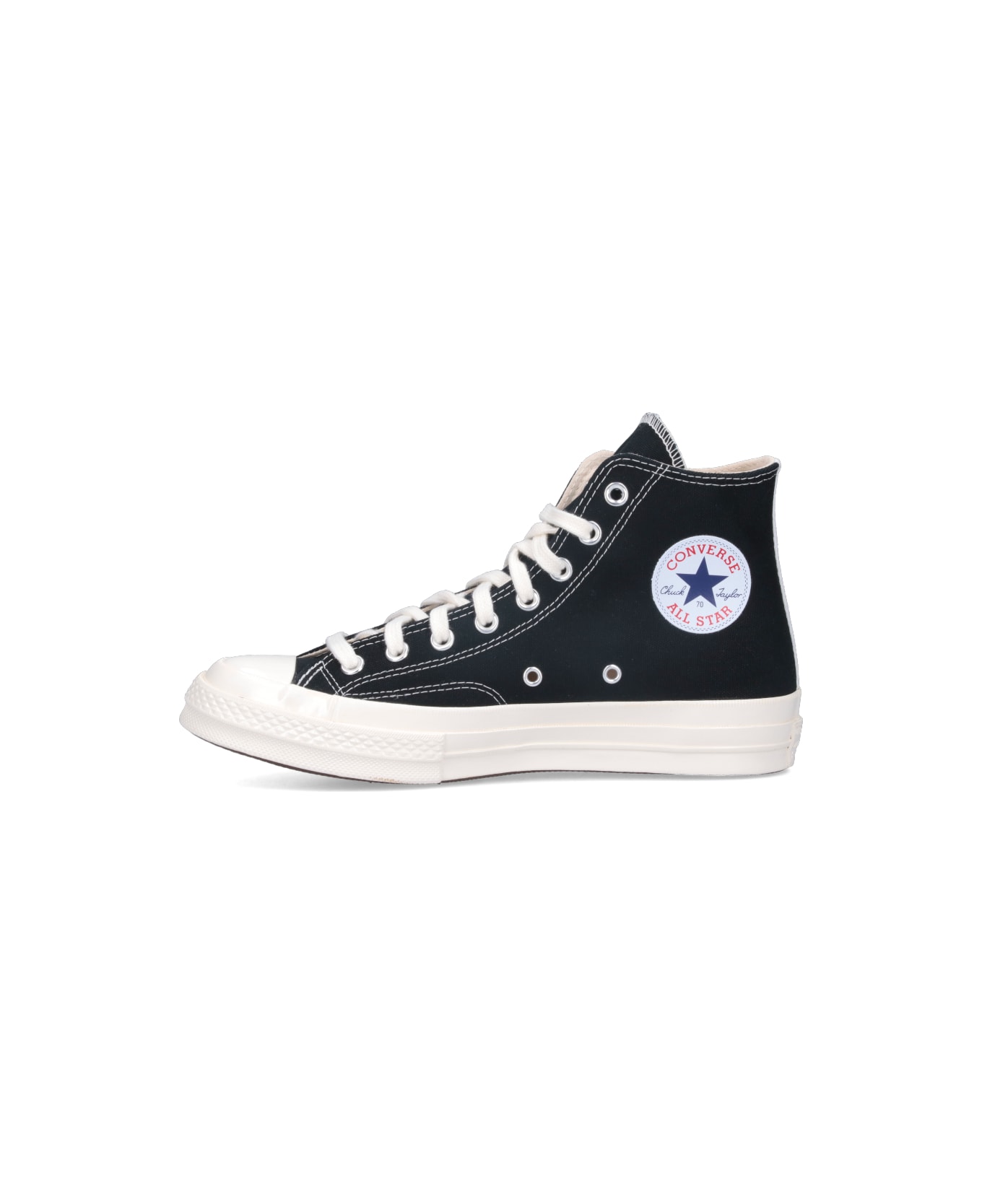 Comme des Garçons Play High Top "converse Chuck 70" Sneakers - Black  