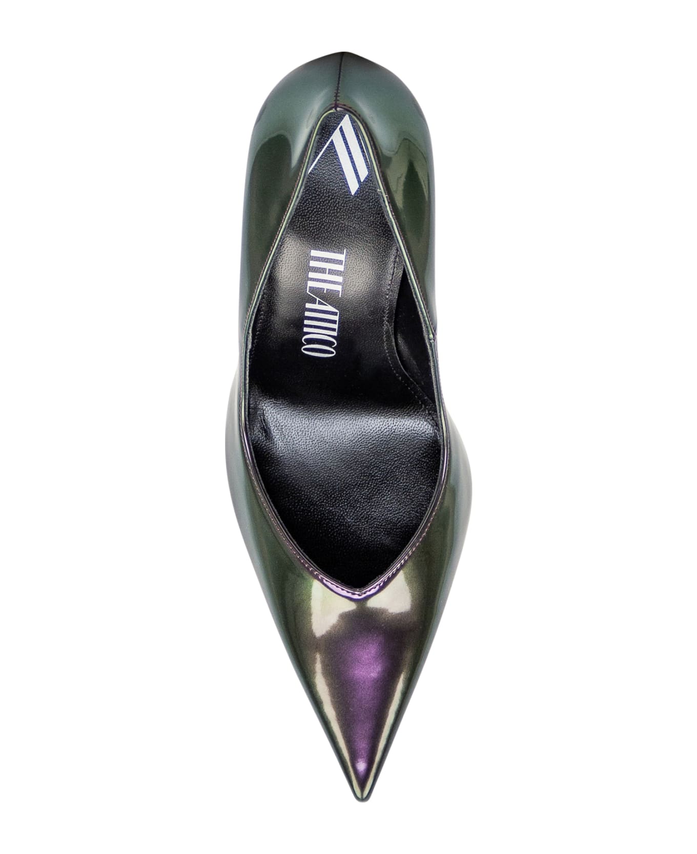 The Attico Cheope Pumps - HOLOGRAPHIC PURPLE