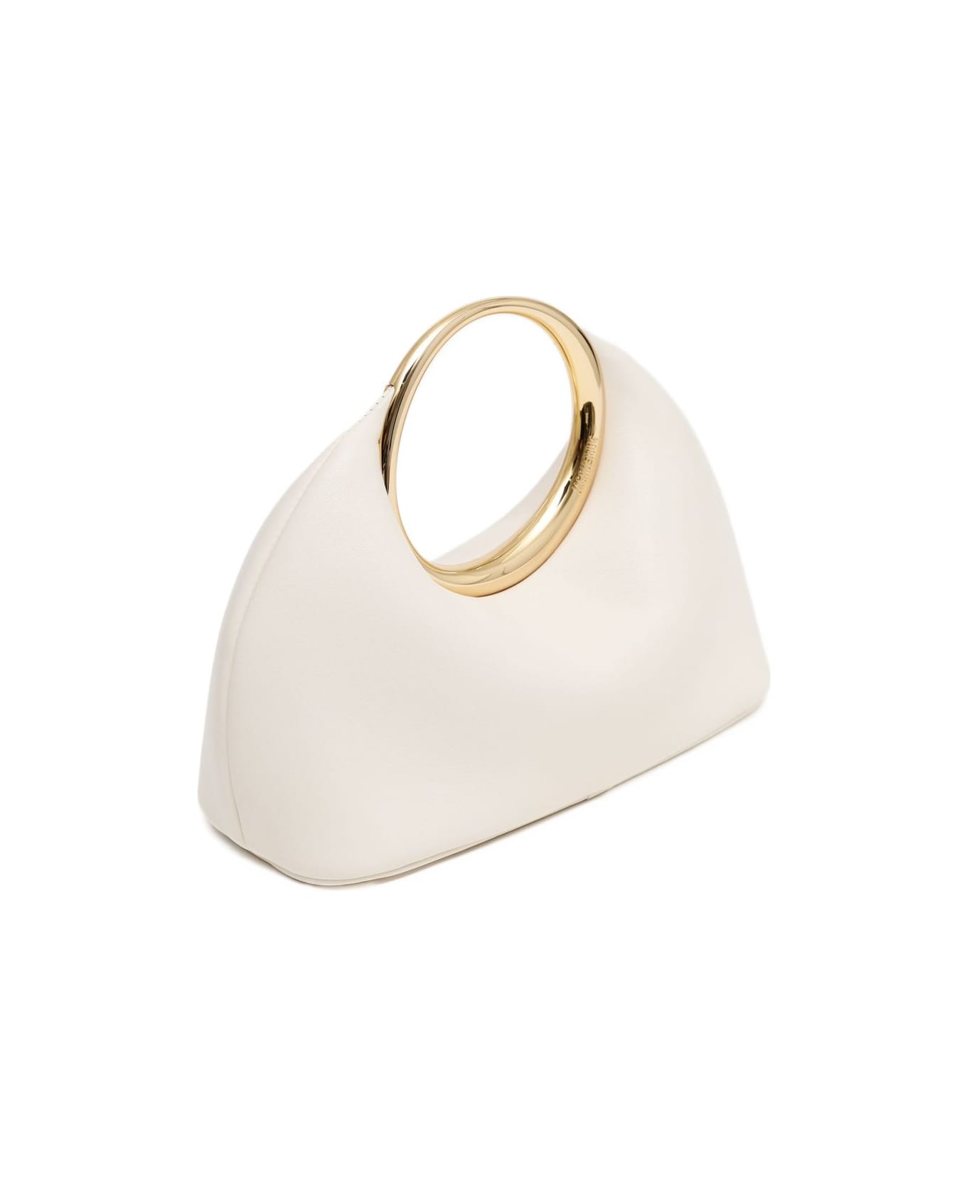 Jacquemus Le Petit Calino Leather Clutch - Ivory