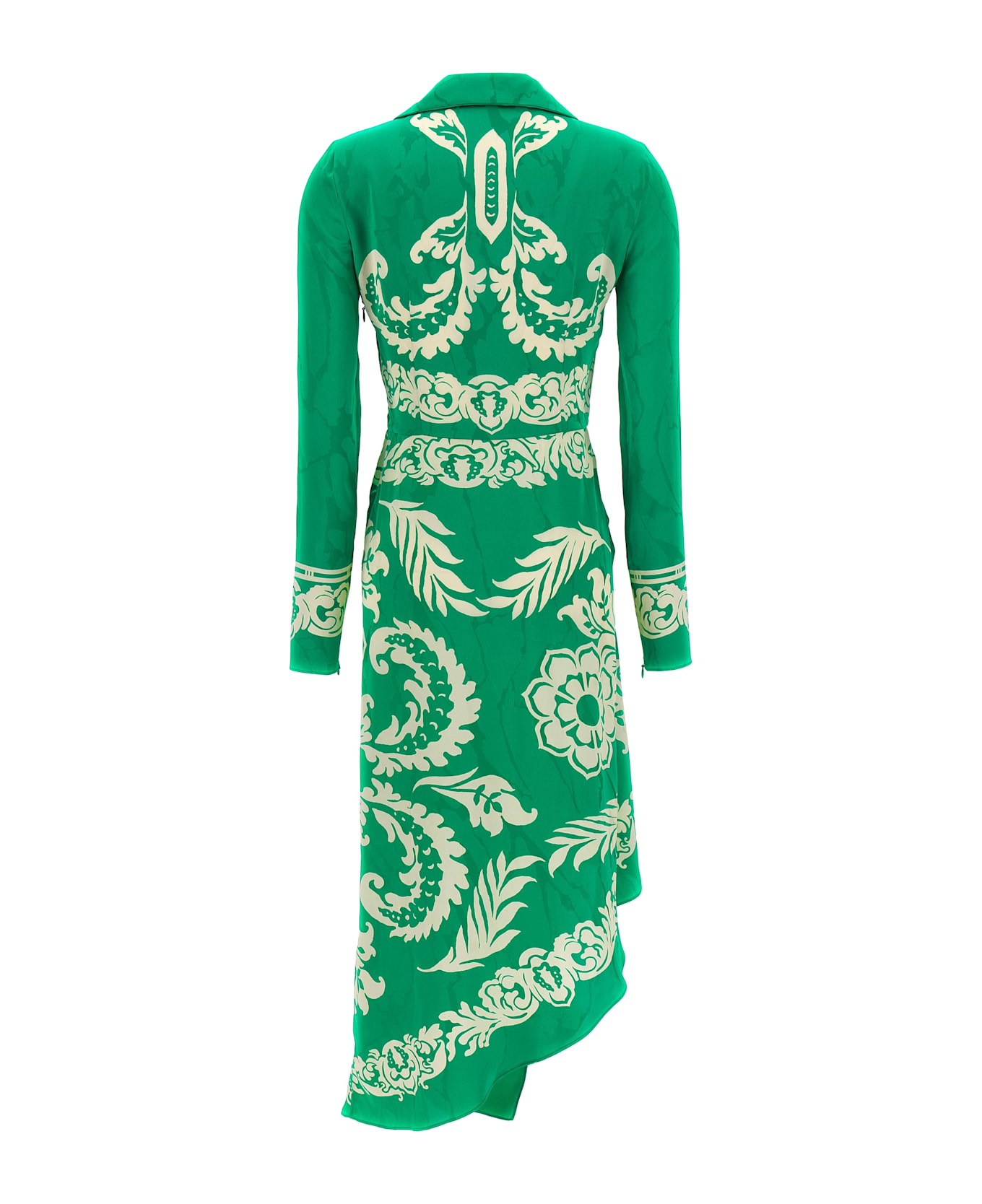 Etro Floral Midi Dress - Green