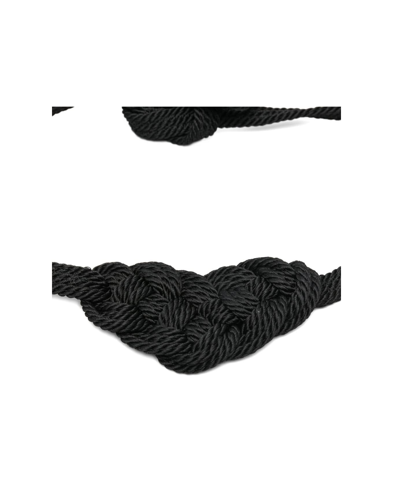 Forte_Forte Tassels Belt - Black