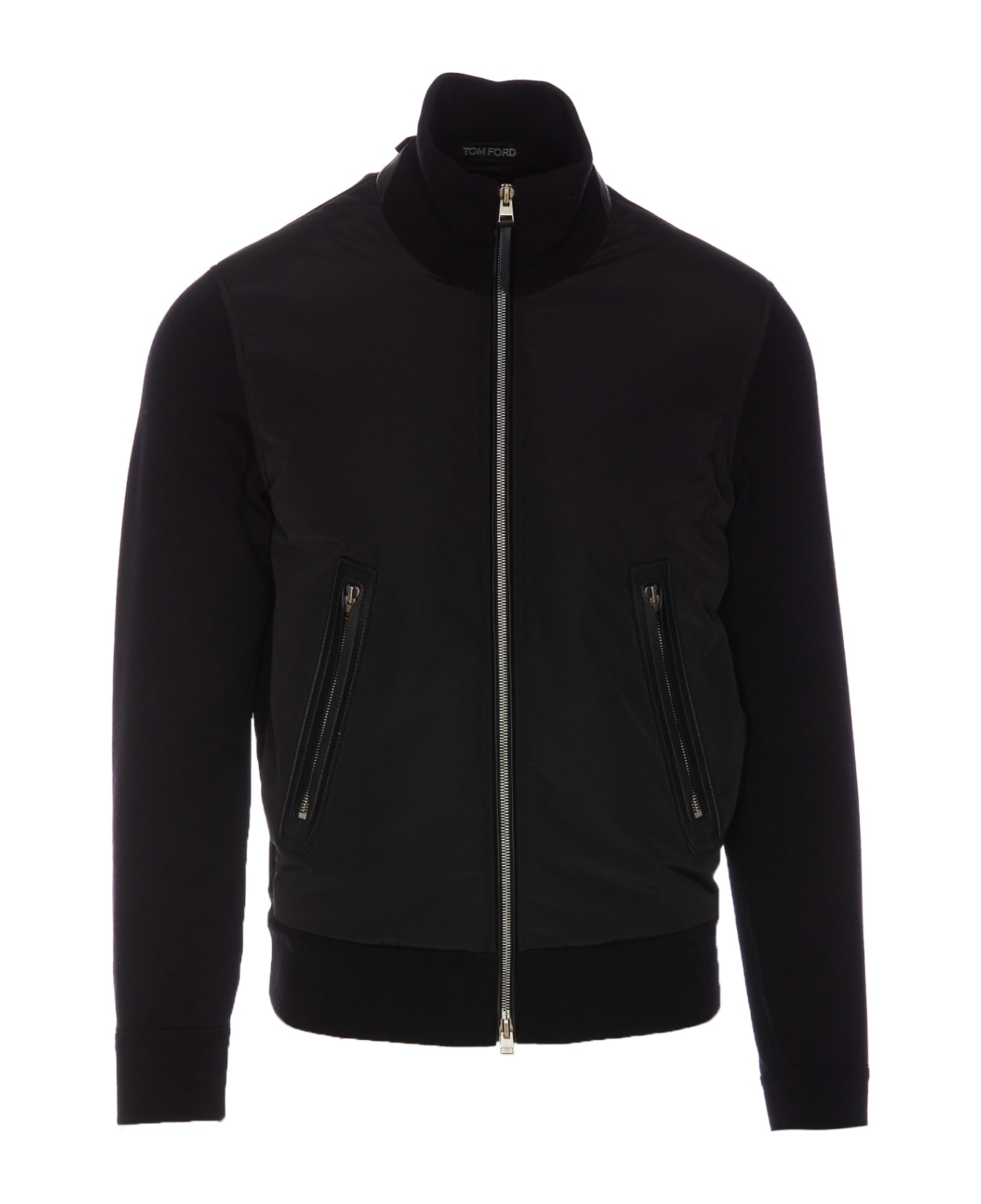 Tom Ford Zipped Sweatshirt - Black