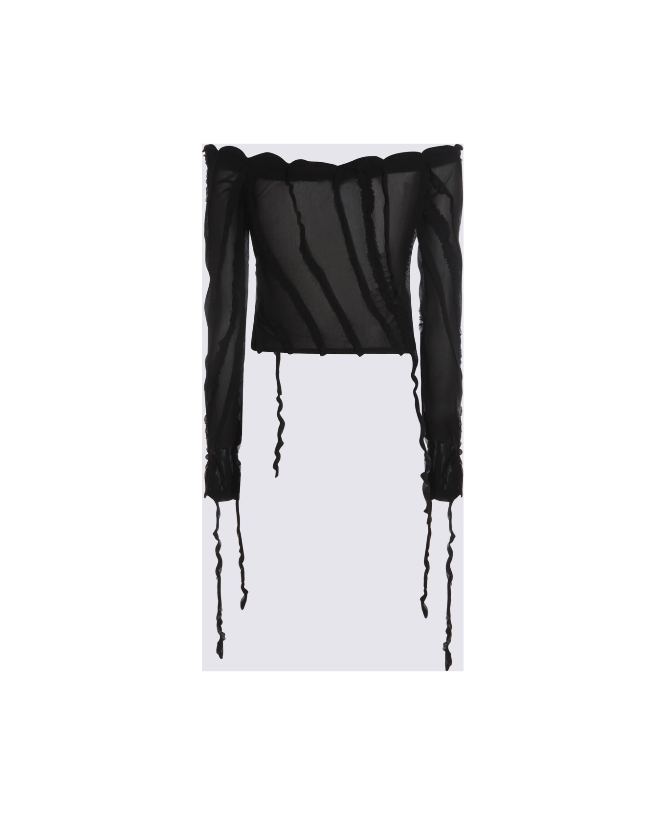 Blumarine Black Viscose Top - Black