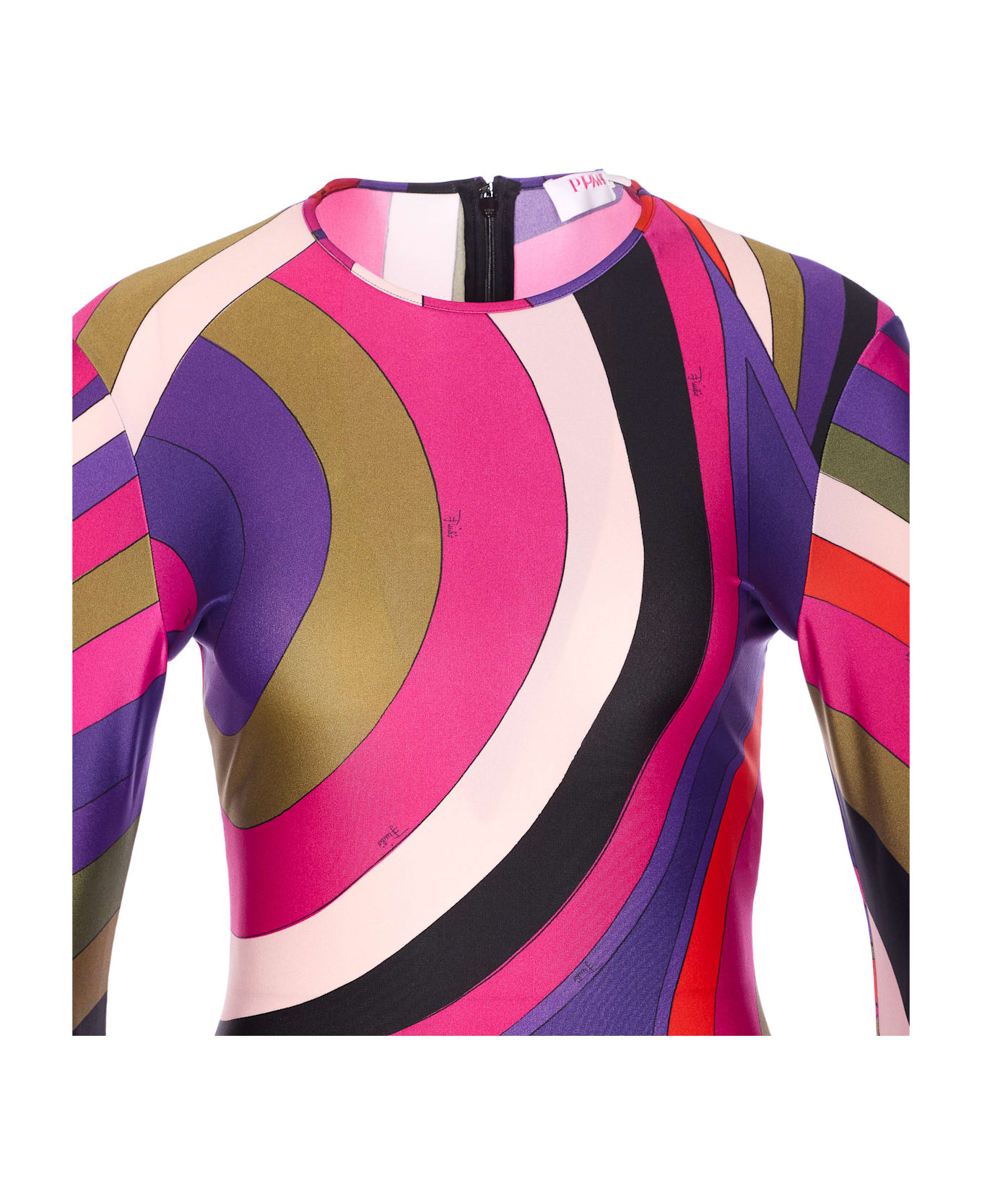 Pucci Iride Print Midi Dress - MultiColour