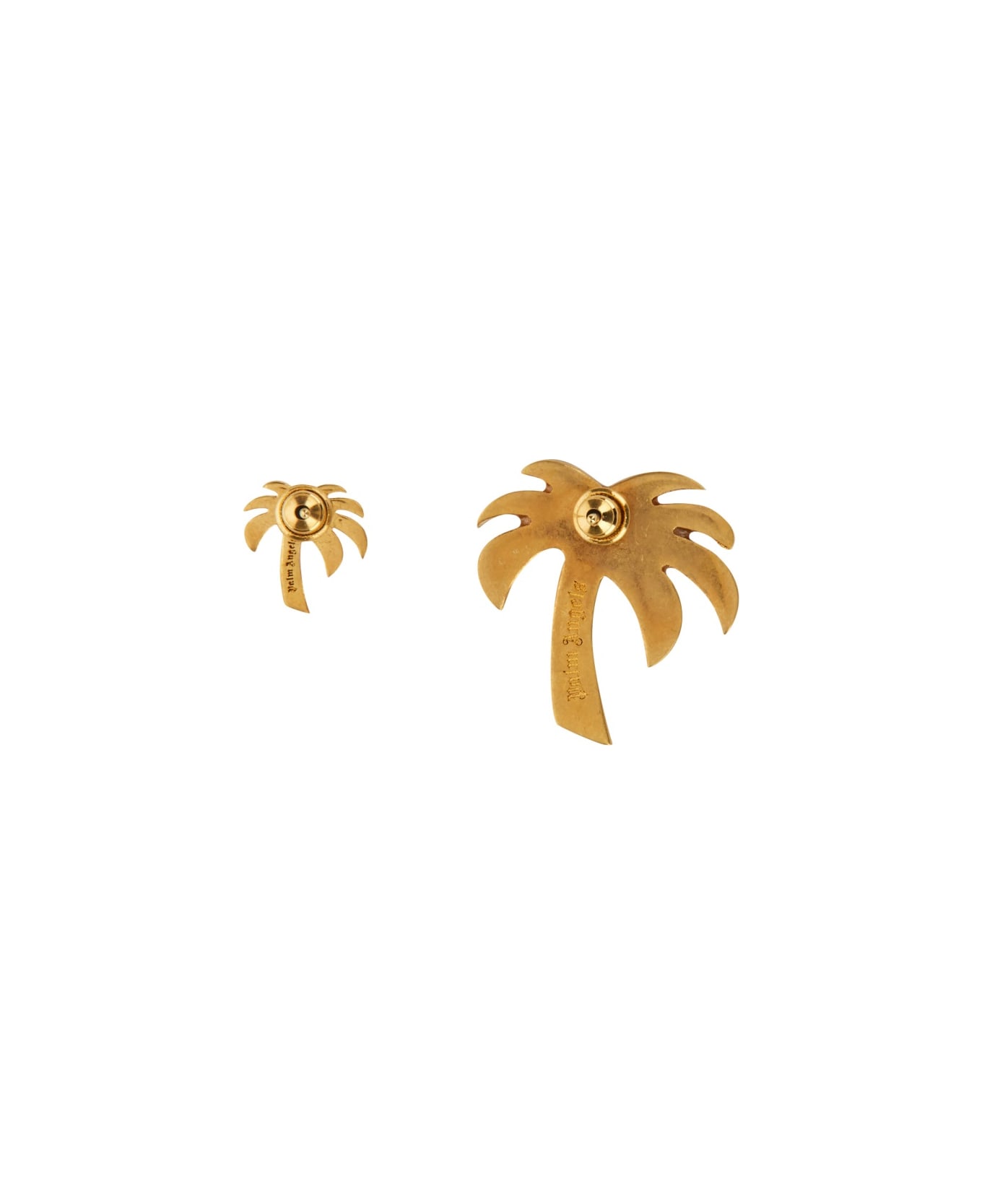 Palm Angels "palm" Earrings - GOLD イヤリング