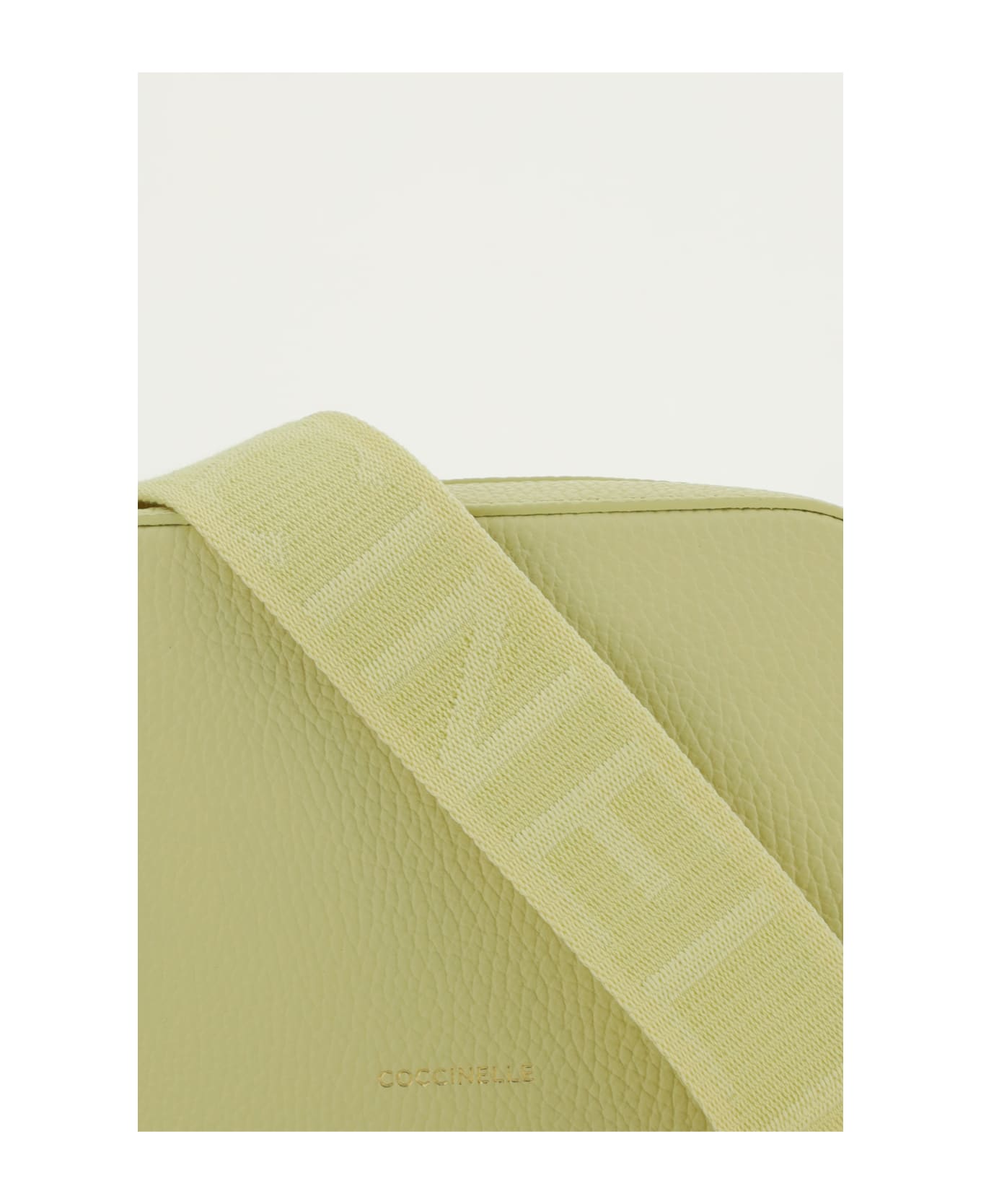 Coccinelle Tebe Shoulder Bag - Lime Wash