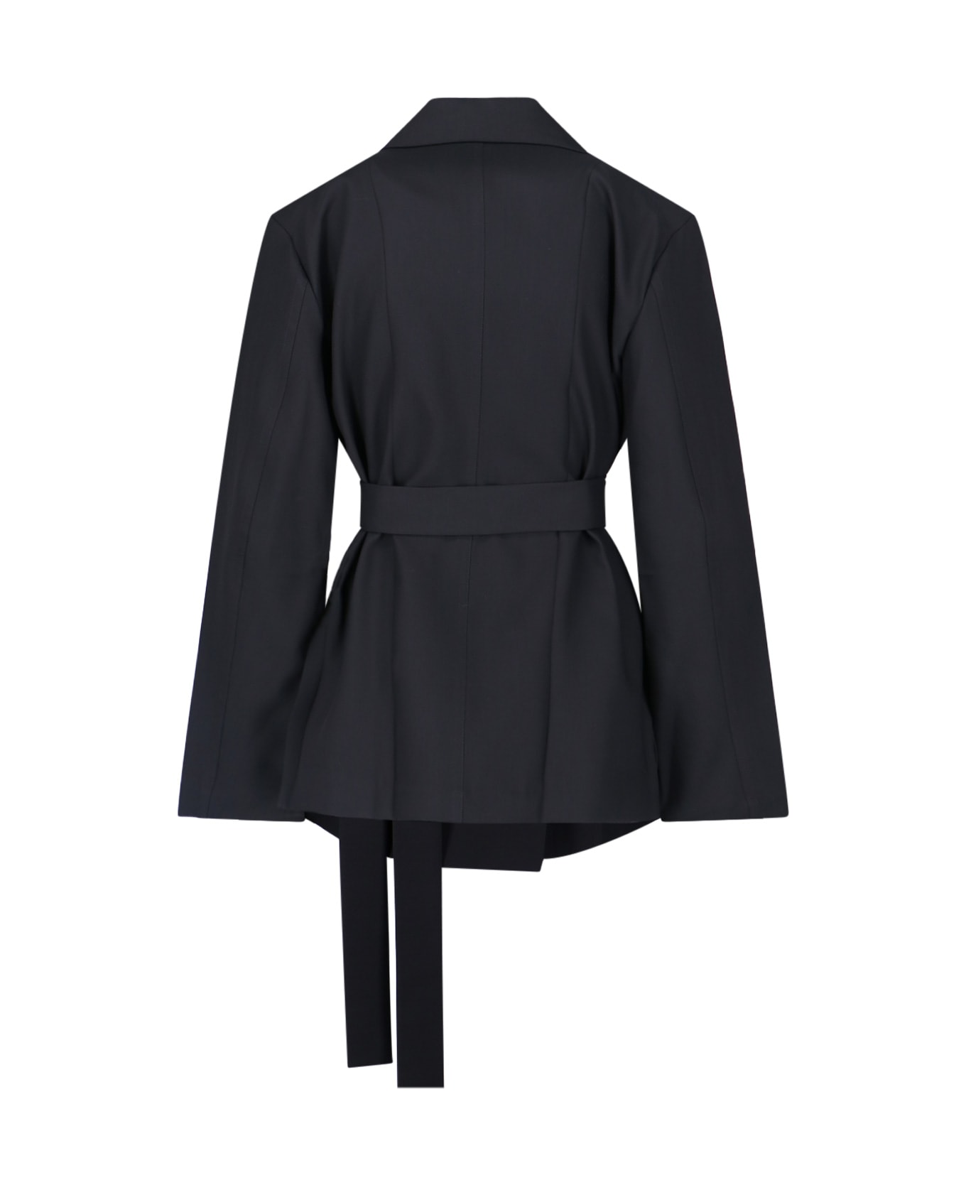 Setchu 
origami Double-breasted Blazer - Black  