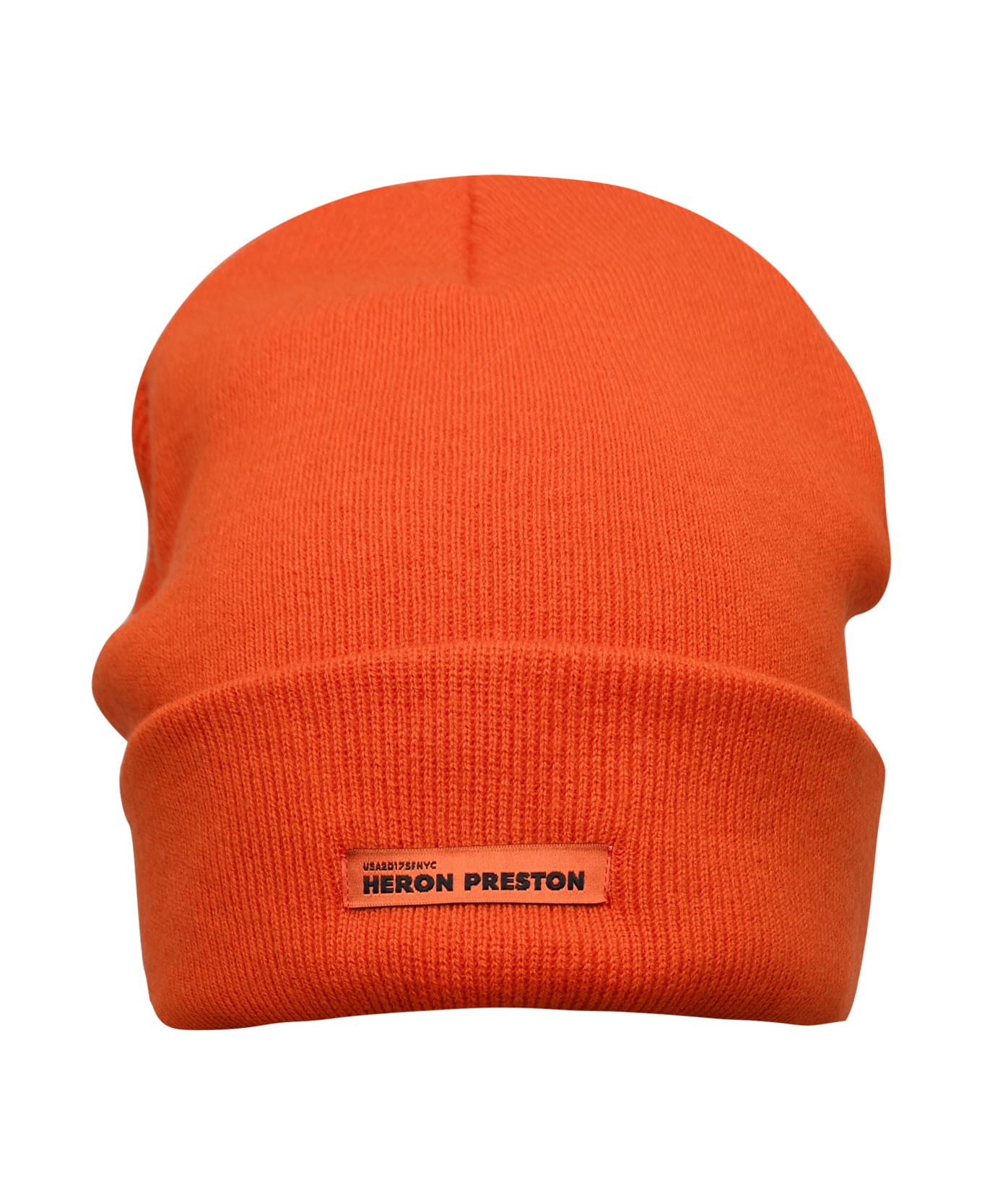 HERON PRESTON Wool Beanie - Orange 帽子