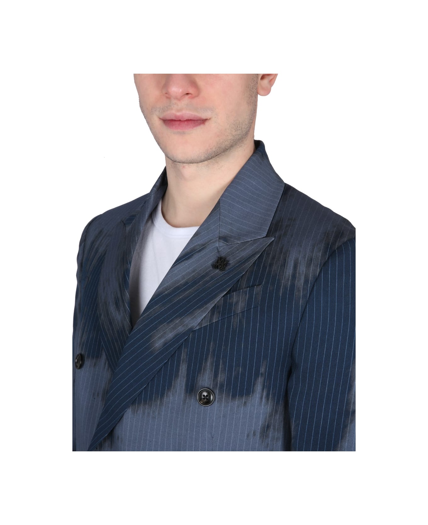 AMIRI Relaxed Fit Jacket - BLUE