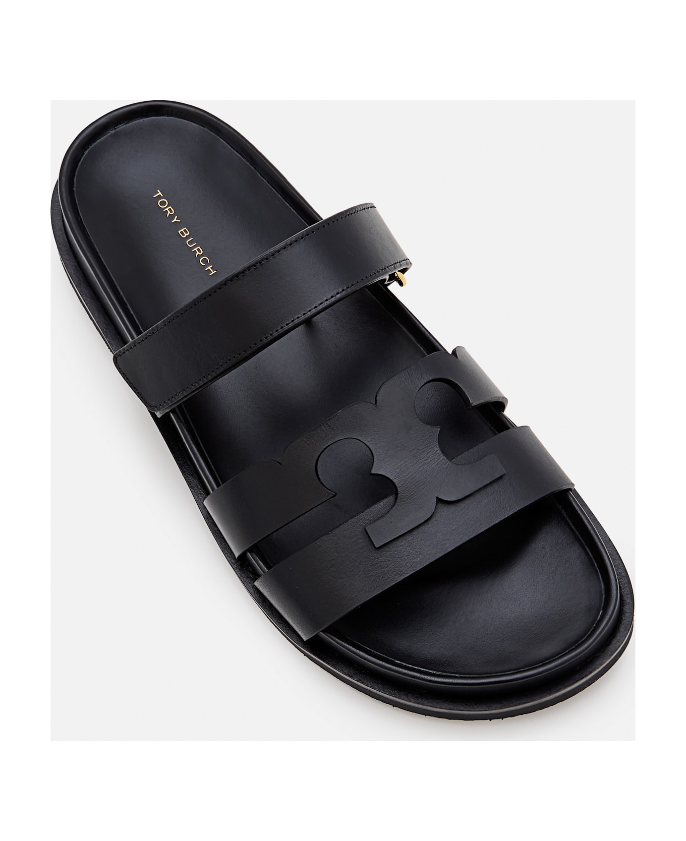 Tory Burch T Slide - Black