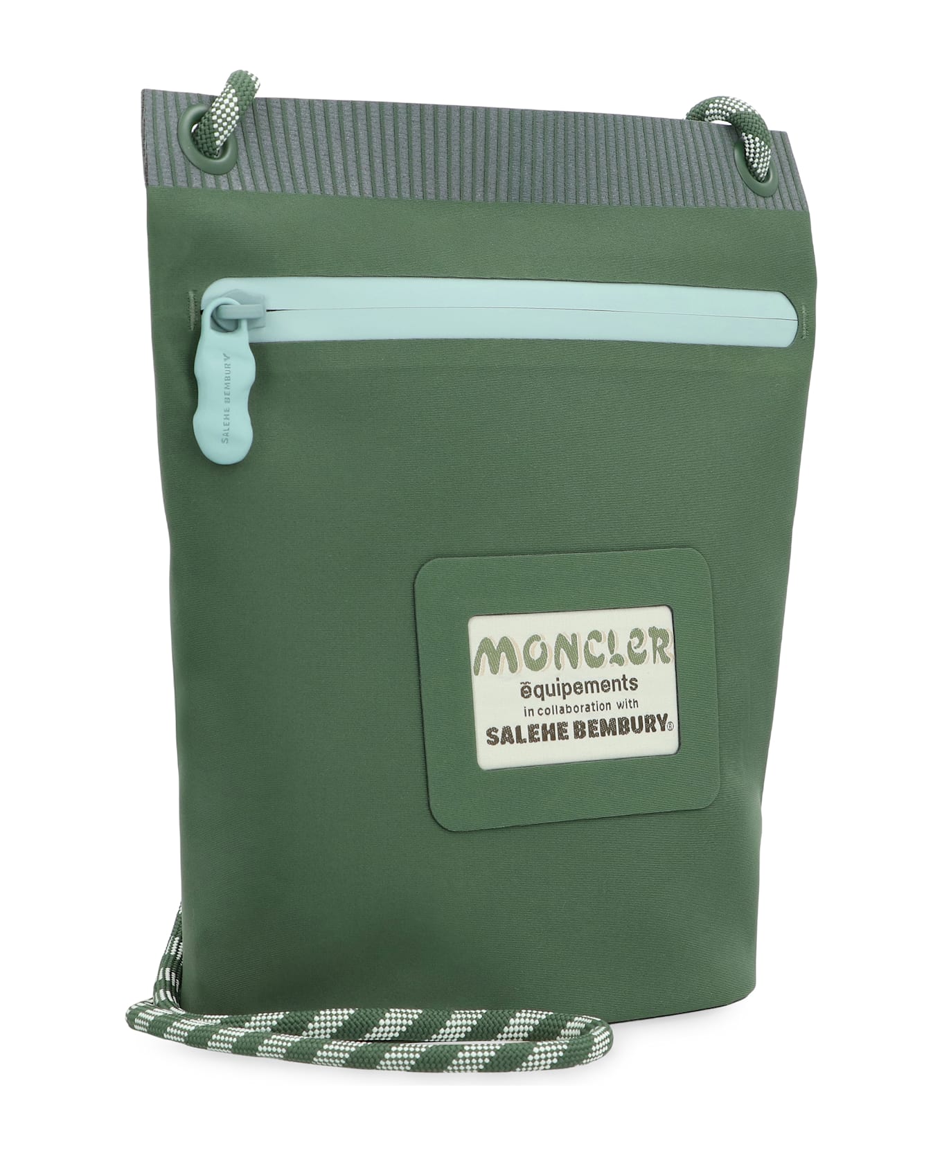 Moncler X Salehe Bembury - Amoeba Clutch - green