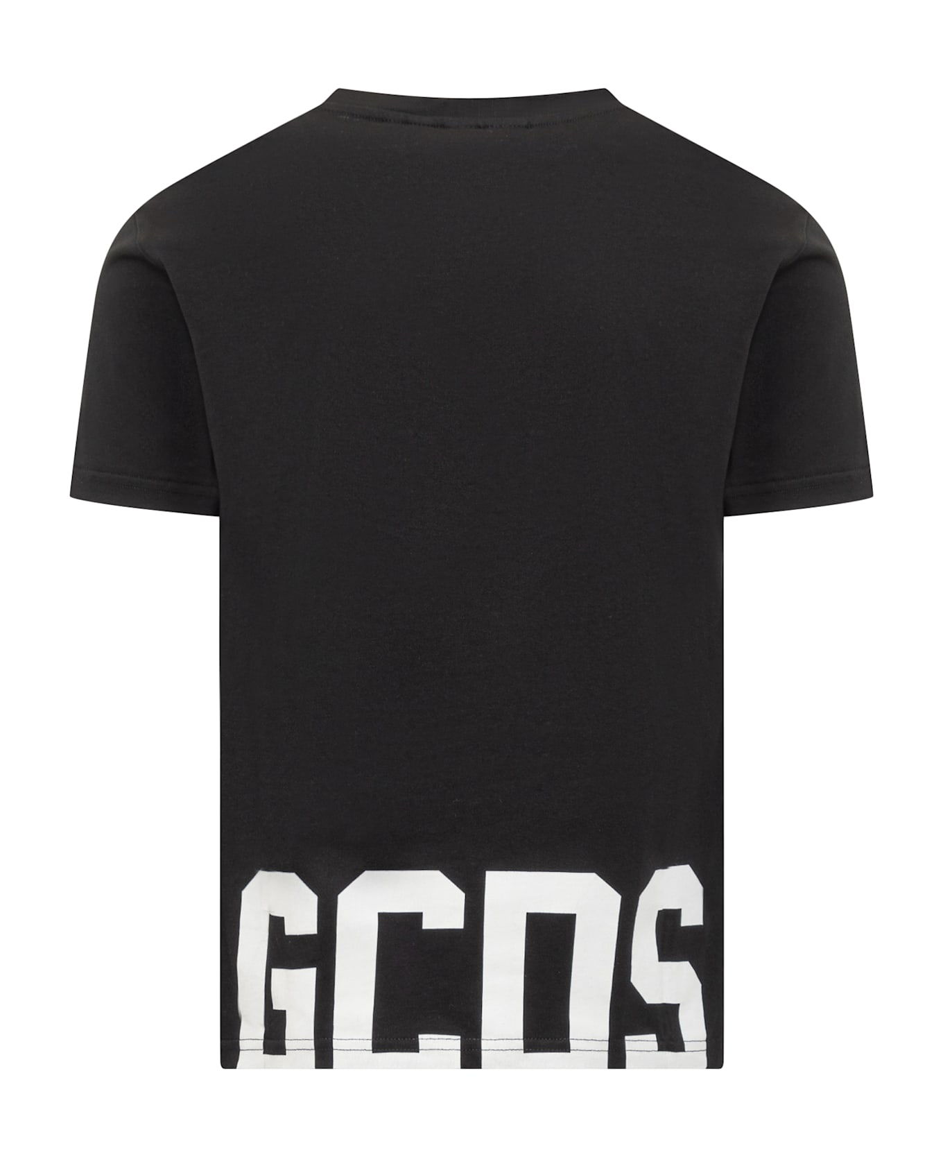 GCDS Band Logo T-shirt - black/white