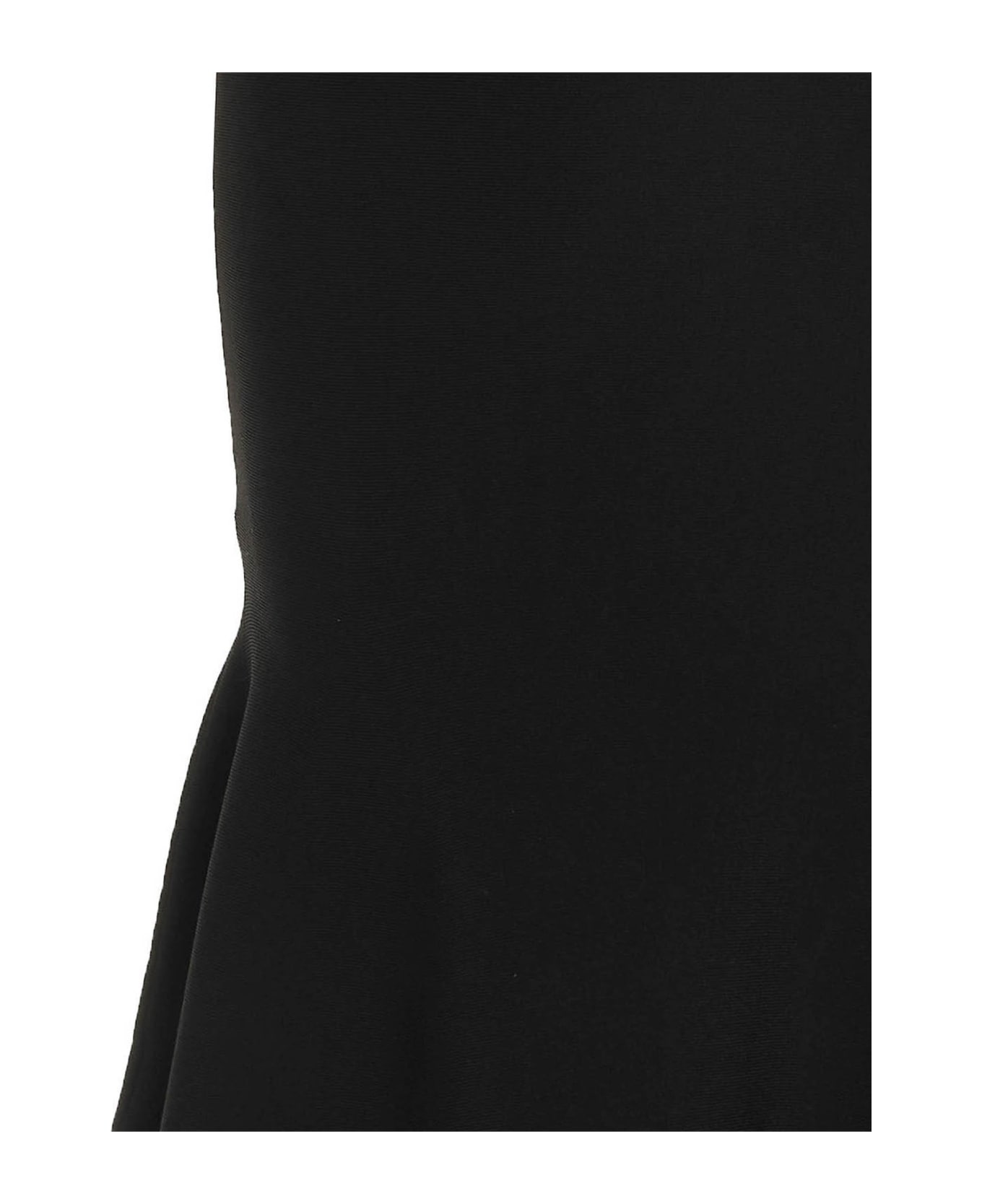 Roland Mouret Stretch Knit Midi Dress - Black  