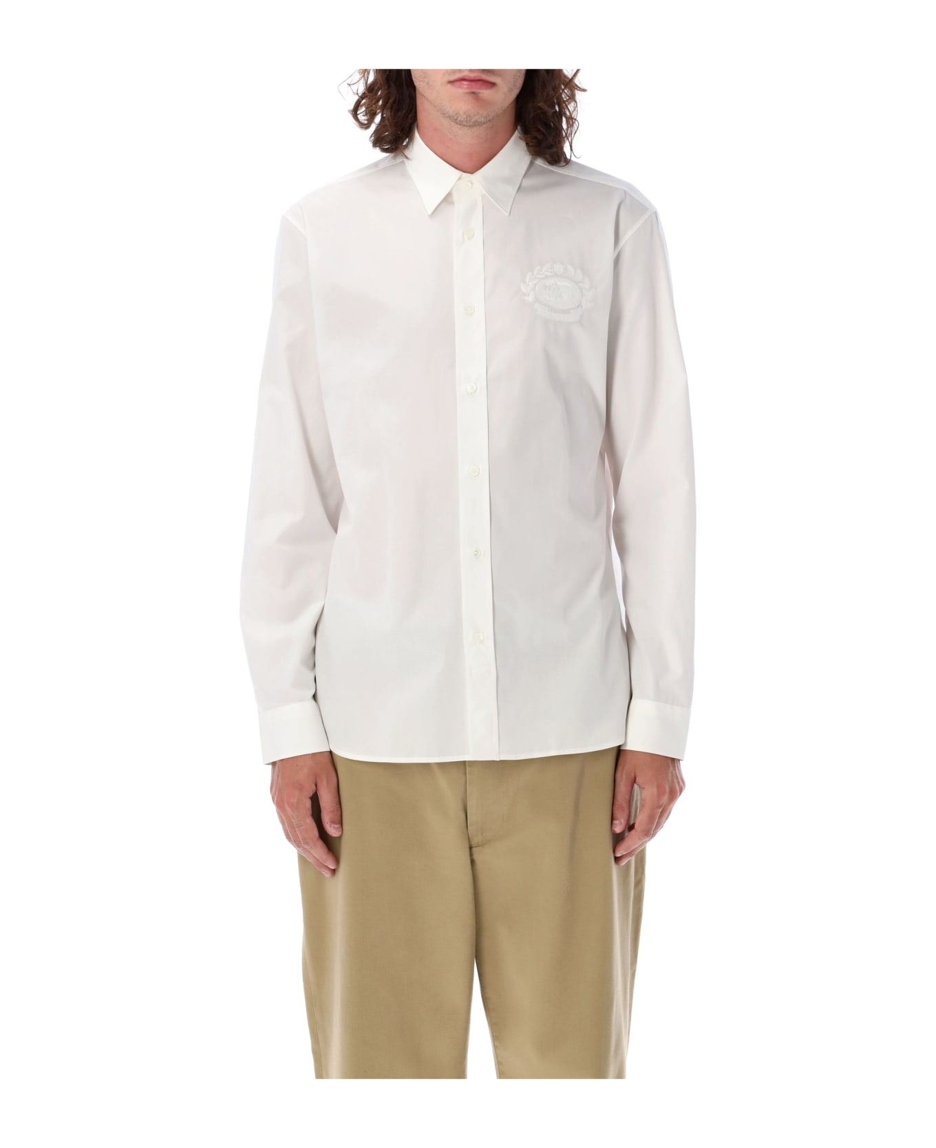 Burberry London Ekd Cotton Shirt - SALT