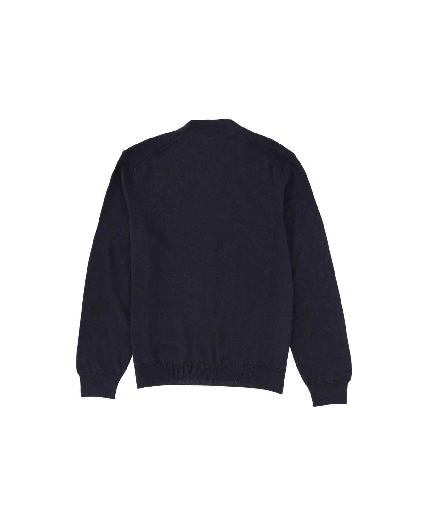Maison Kitsuné 'fox Head' Cardigan - CLASSIC NAVY