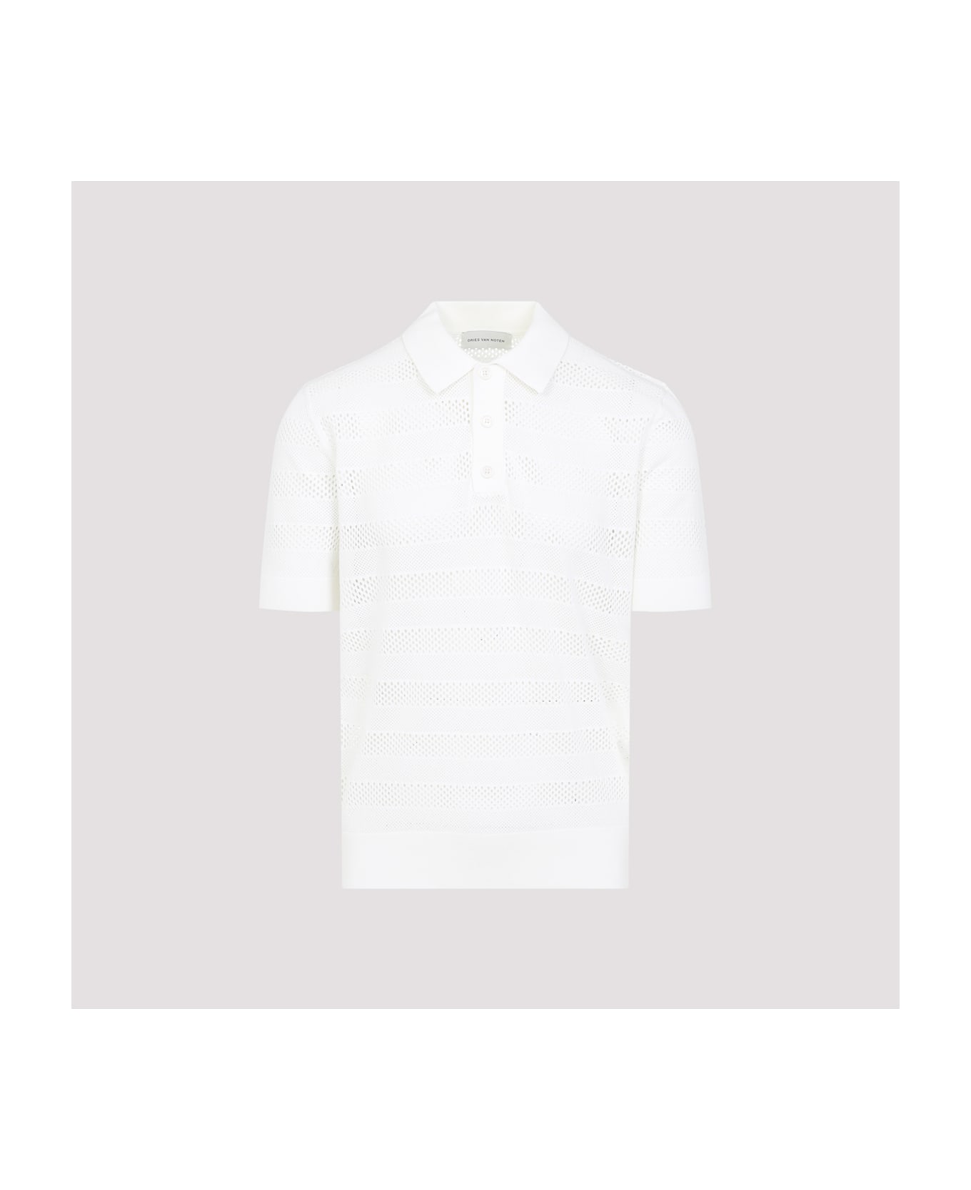 Dries Van Noten Mercy Polo - White