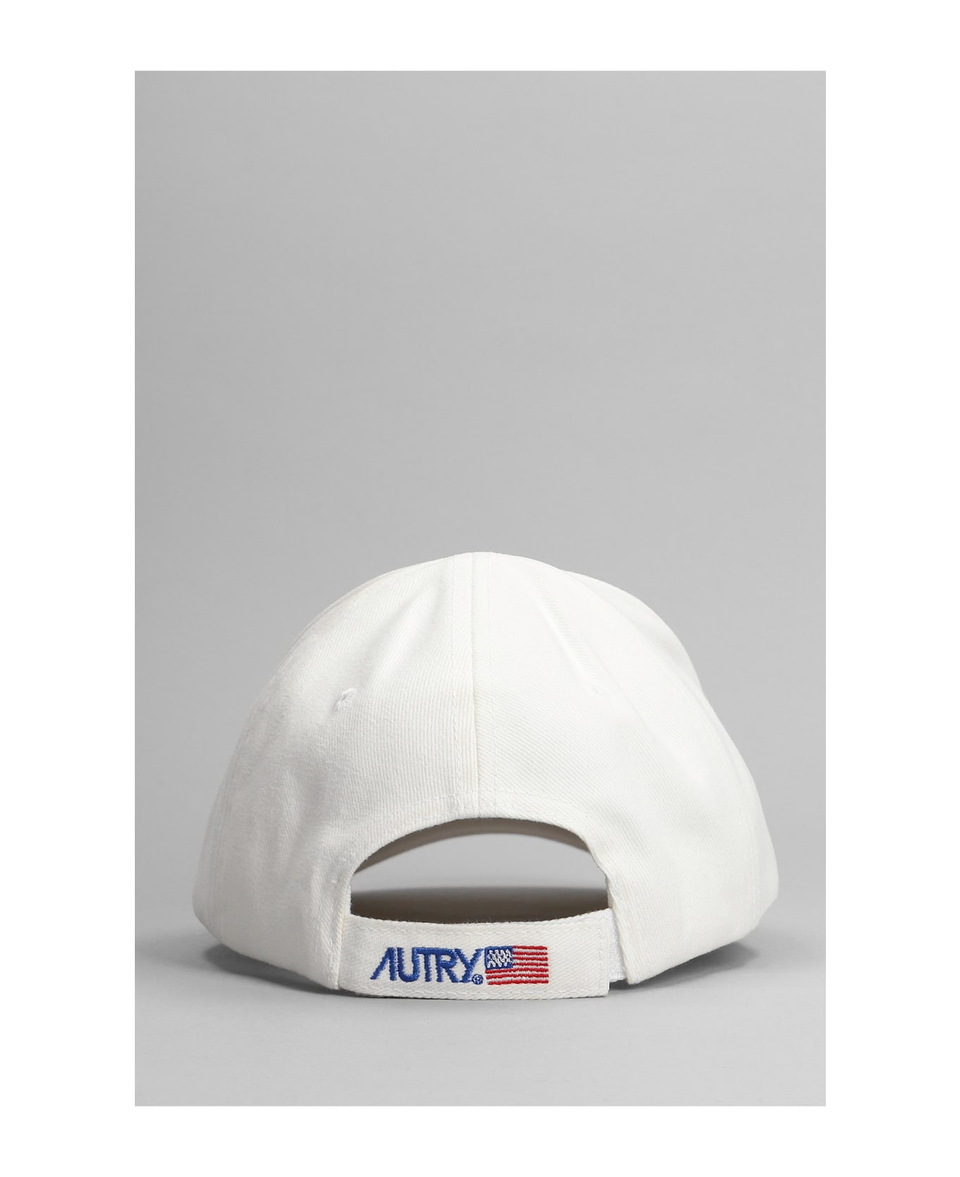 Autry Hats In White Cotton - white