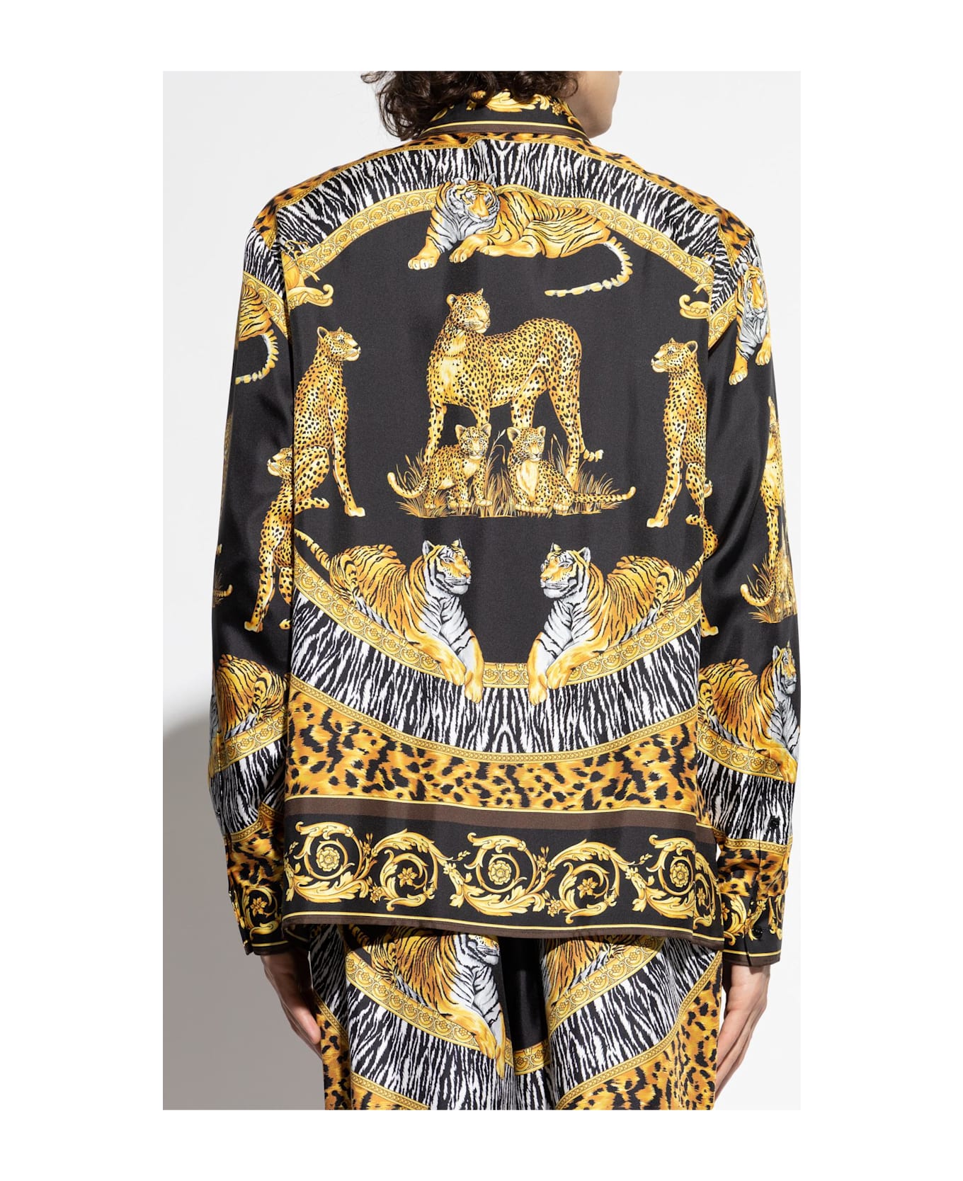 Versace Silk Shirt - YELLOW