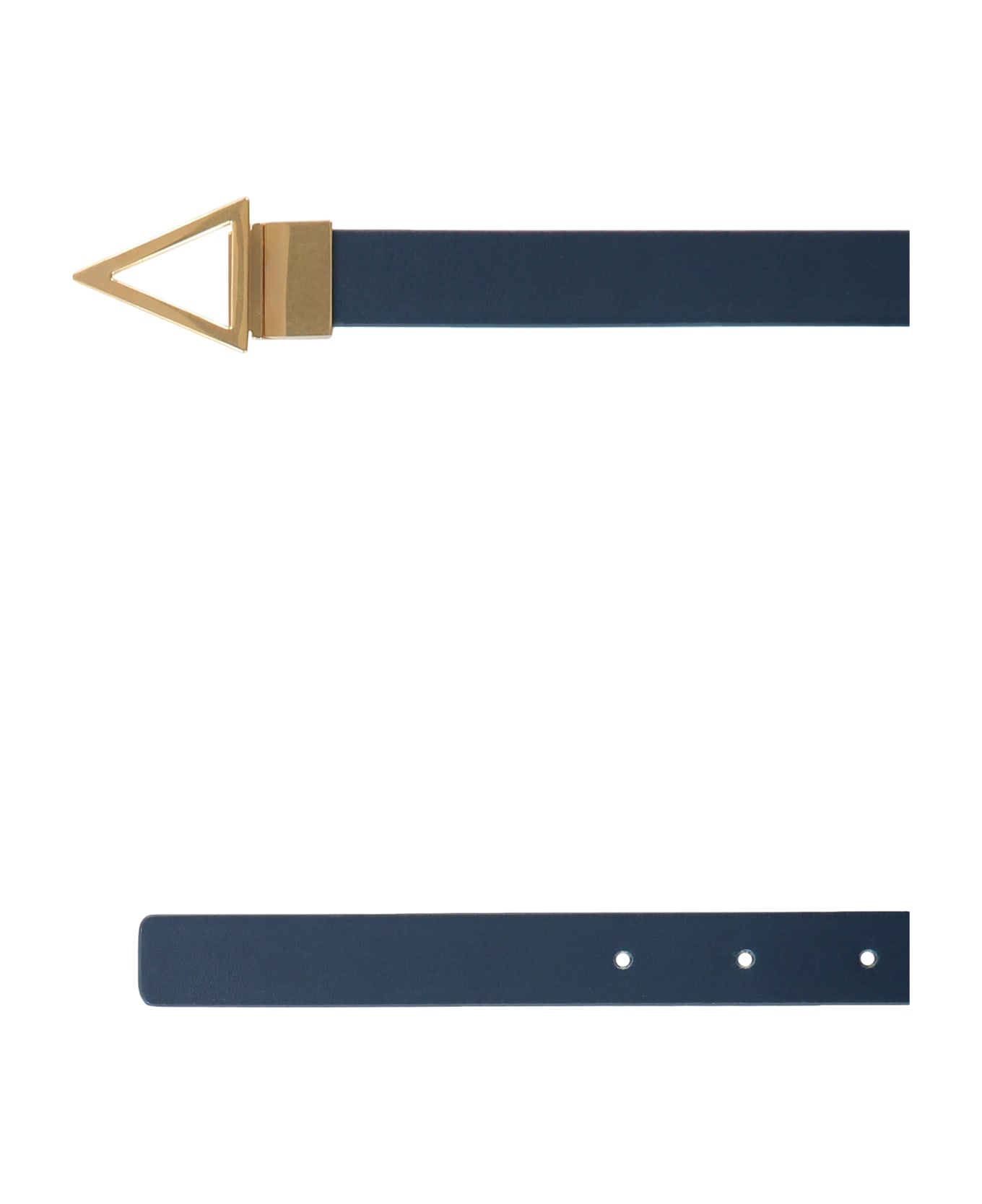 Bottega Veneta Leather Belt - blue